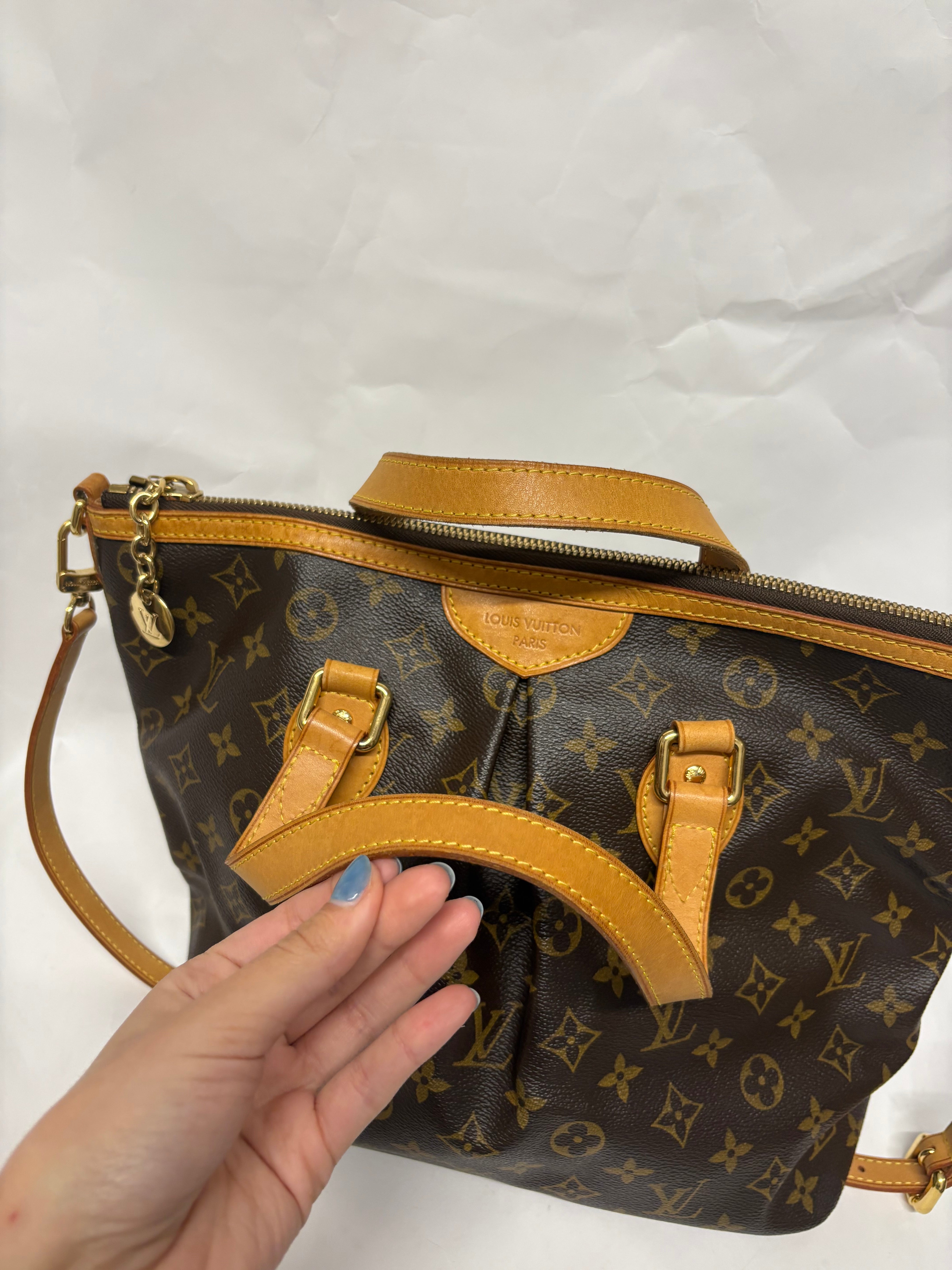 Louis Vuitton Palermo PM canvas monogram con bandolera original