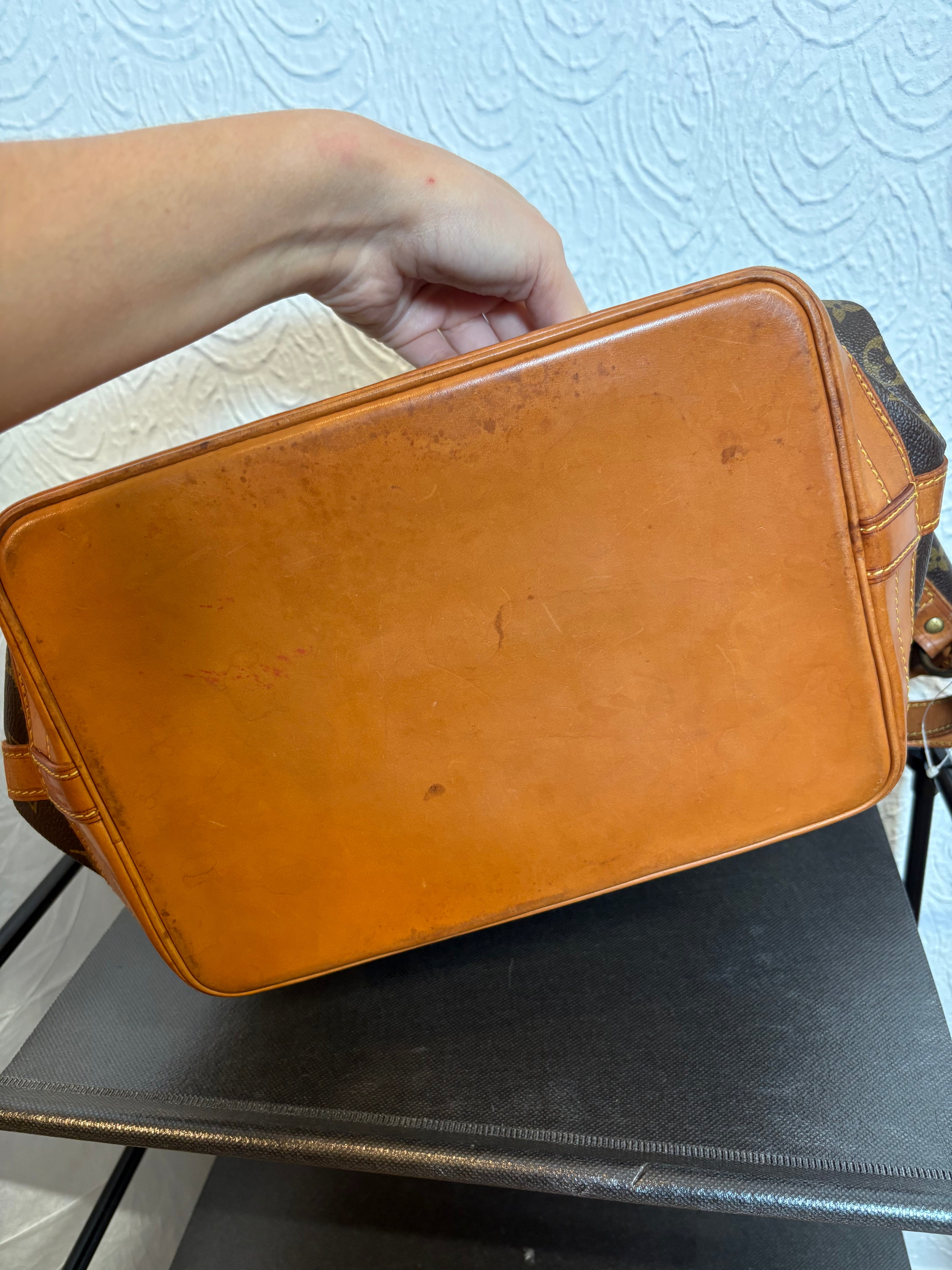 Louis Vuitton noè clásico vintage canvas monogram
