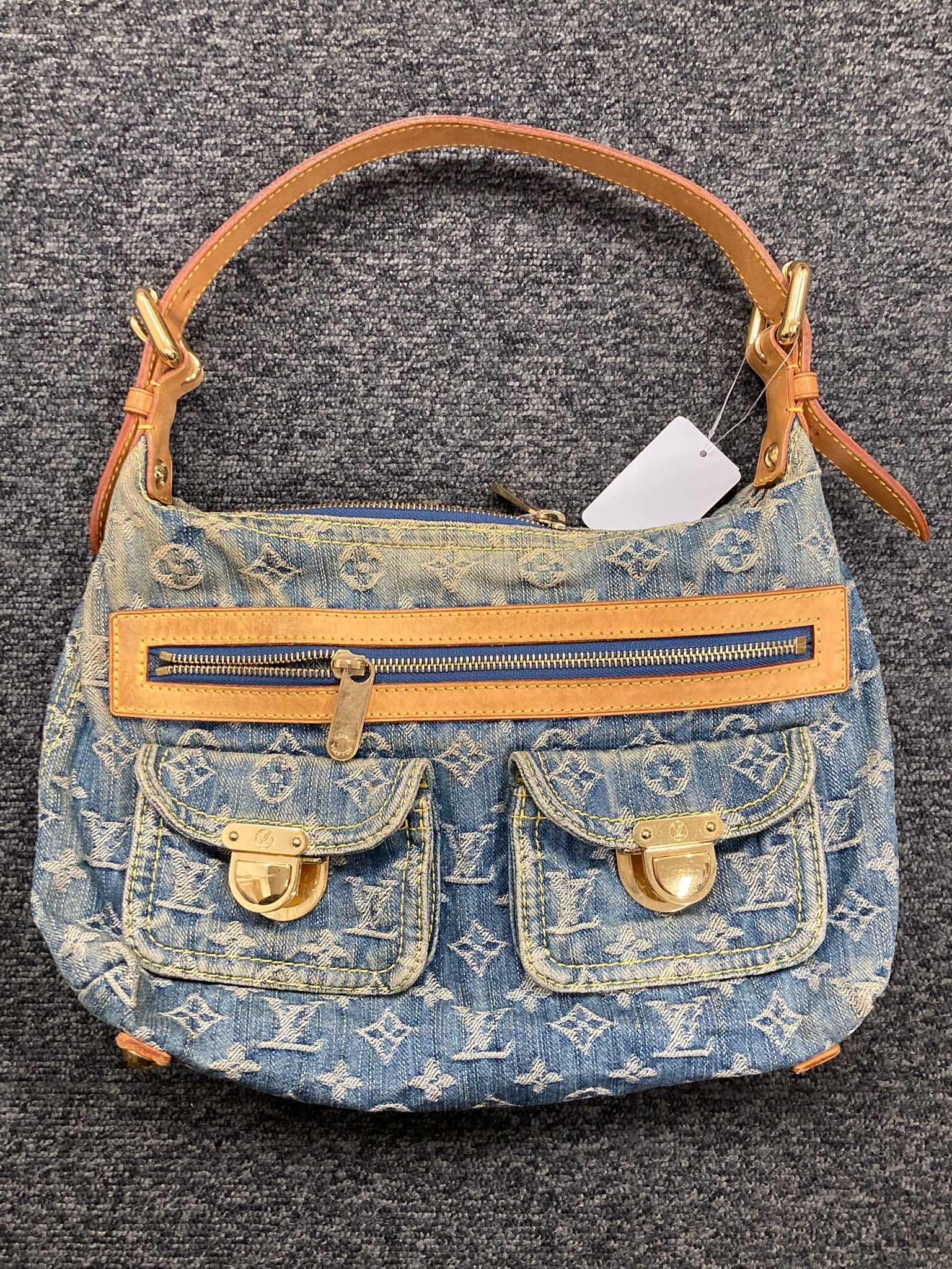 Louis Vuitton Baggy PM Monogram Denim