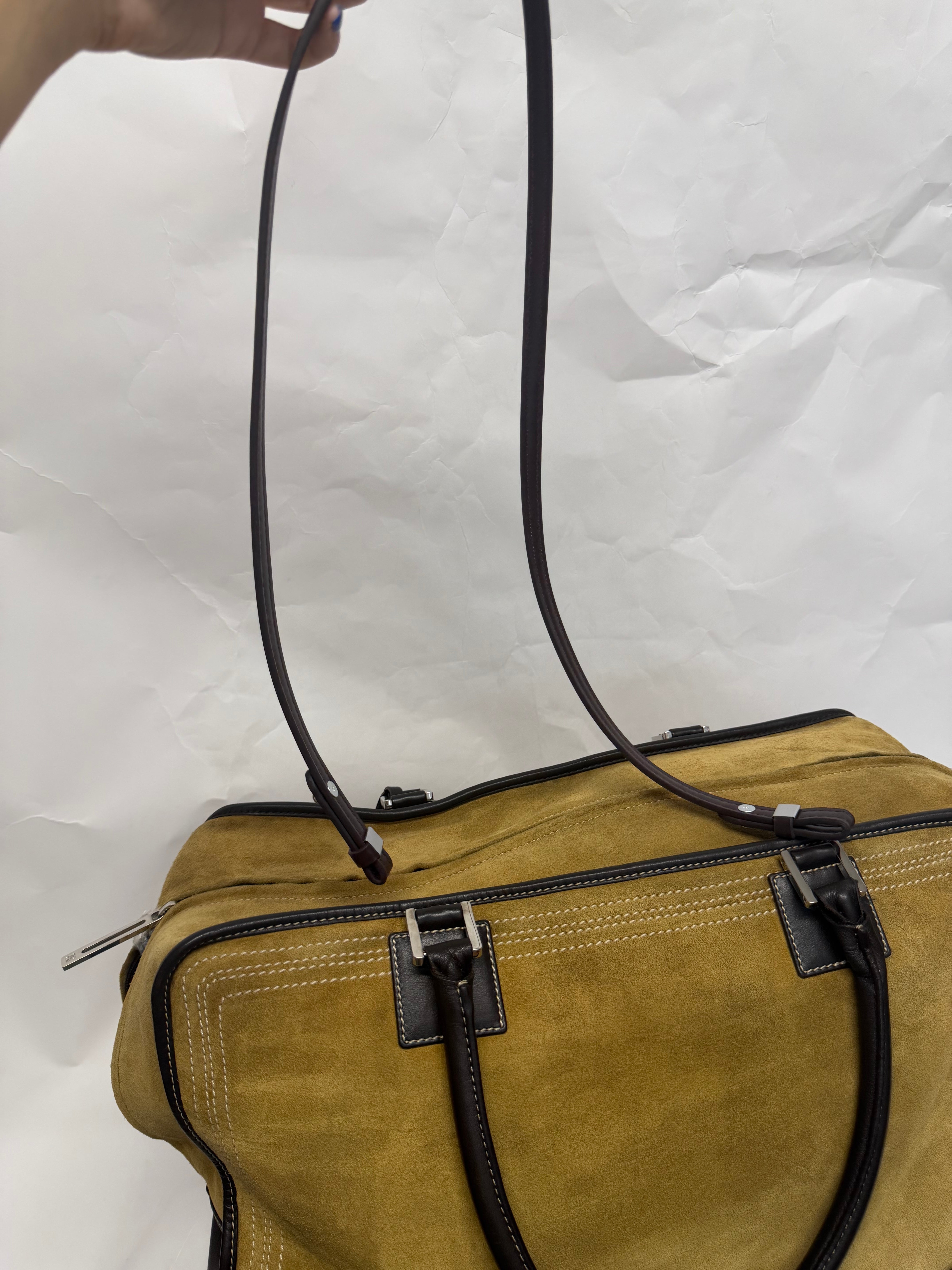 Loewe Amazona 44 | Ante Oro Anagrama Grande