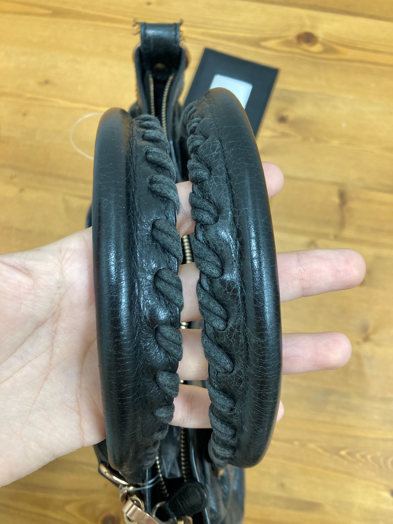 Balenciaga City First Classic Black – Cuero Aged