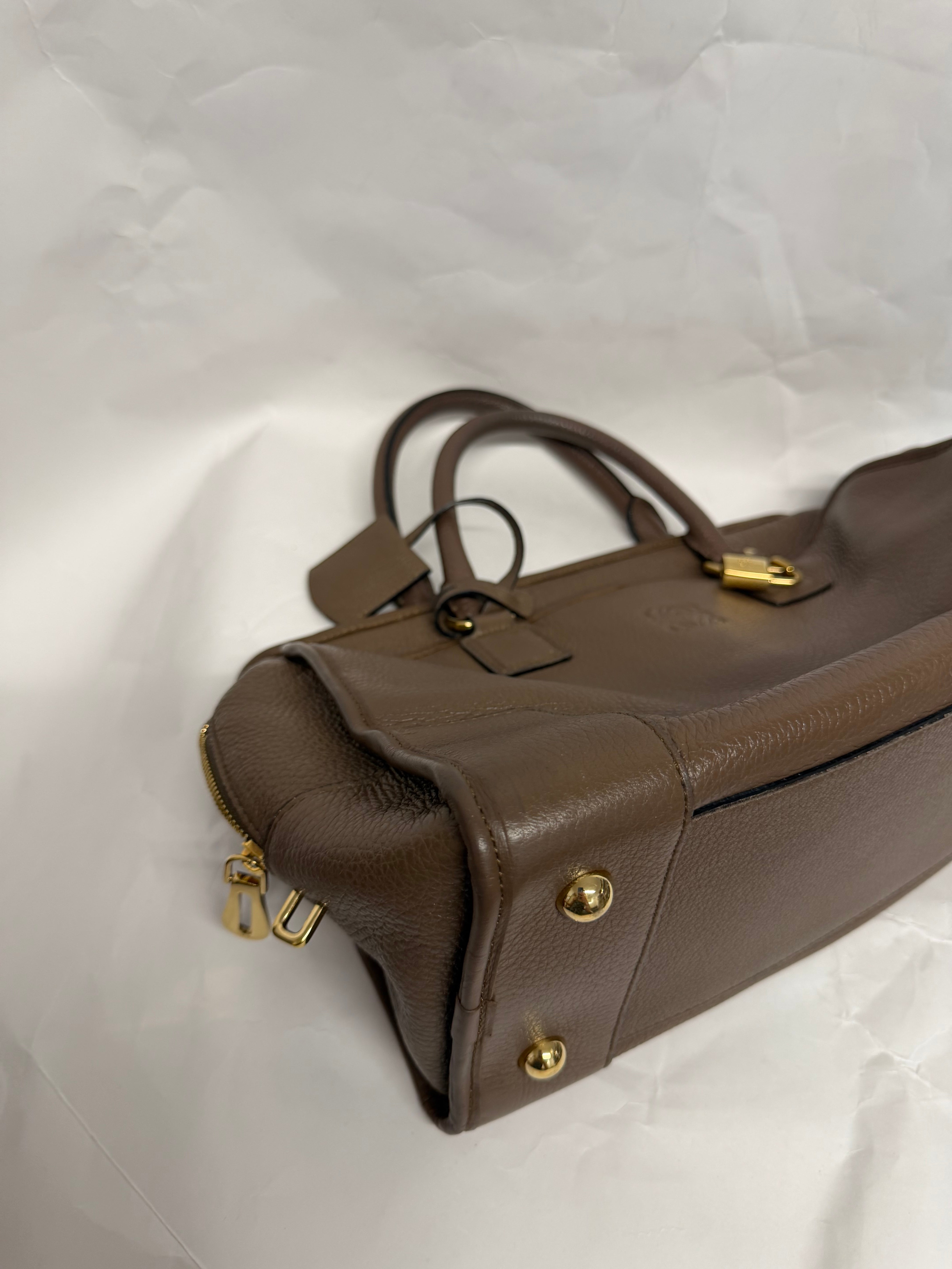 Loewe Amazona 36 Piel Becerro Marrón