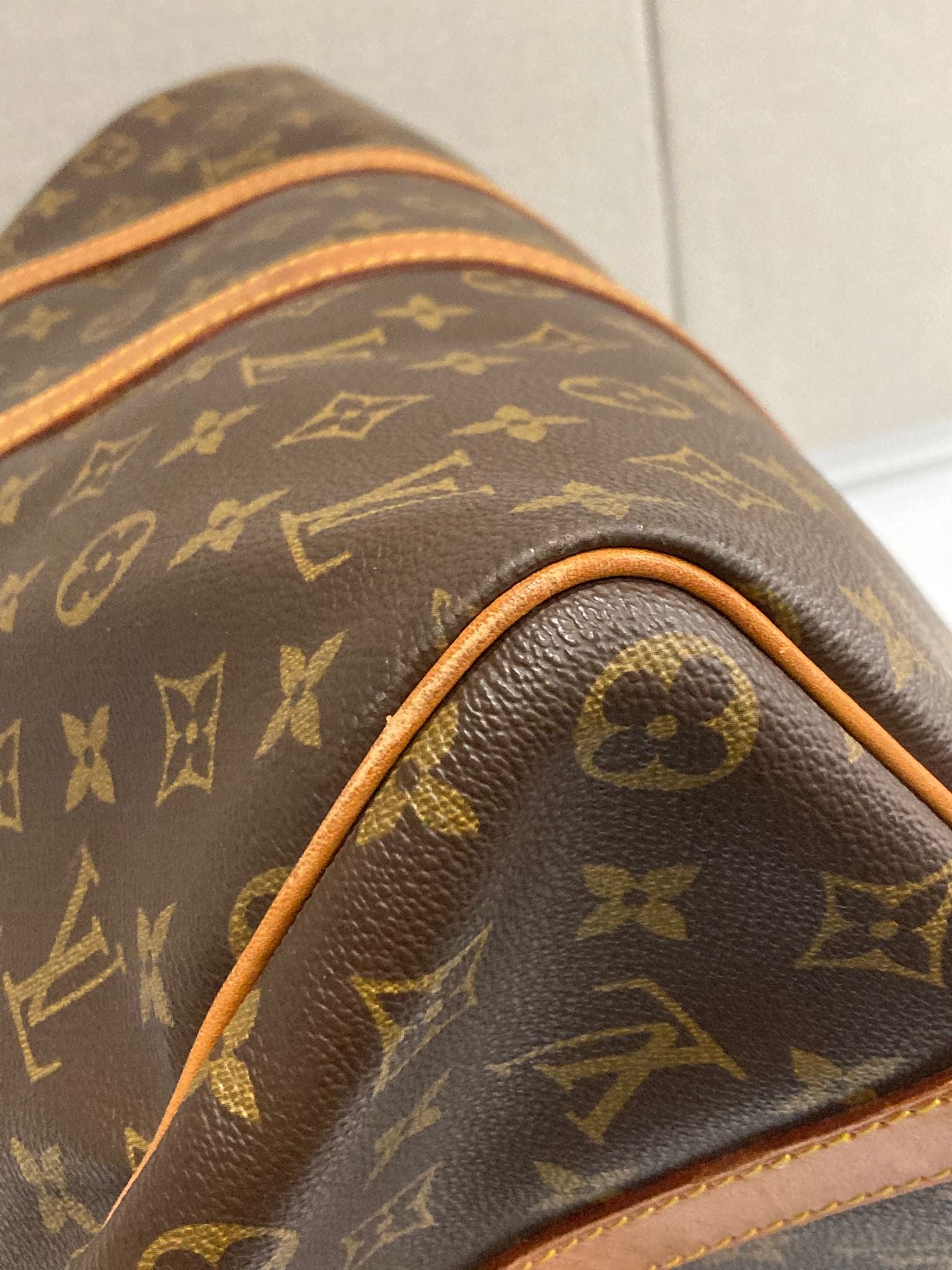 Louis Vuitton Keepall 45 canvas monogram bandolera