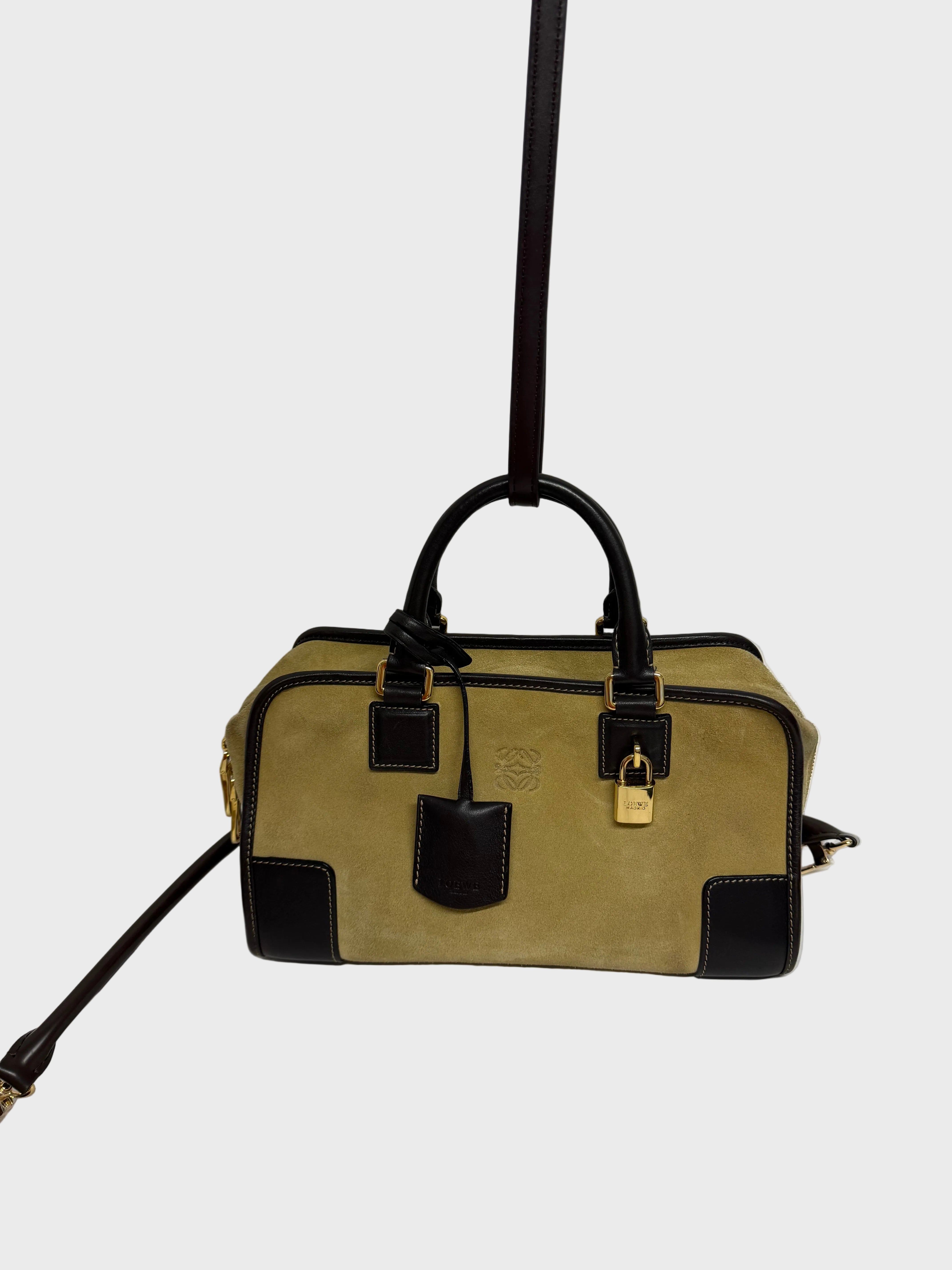 Loewe Amazona 30 ante oro marrón