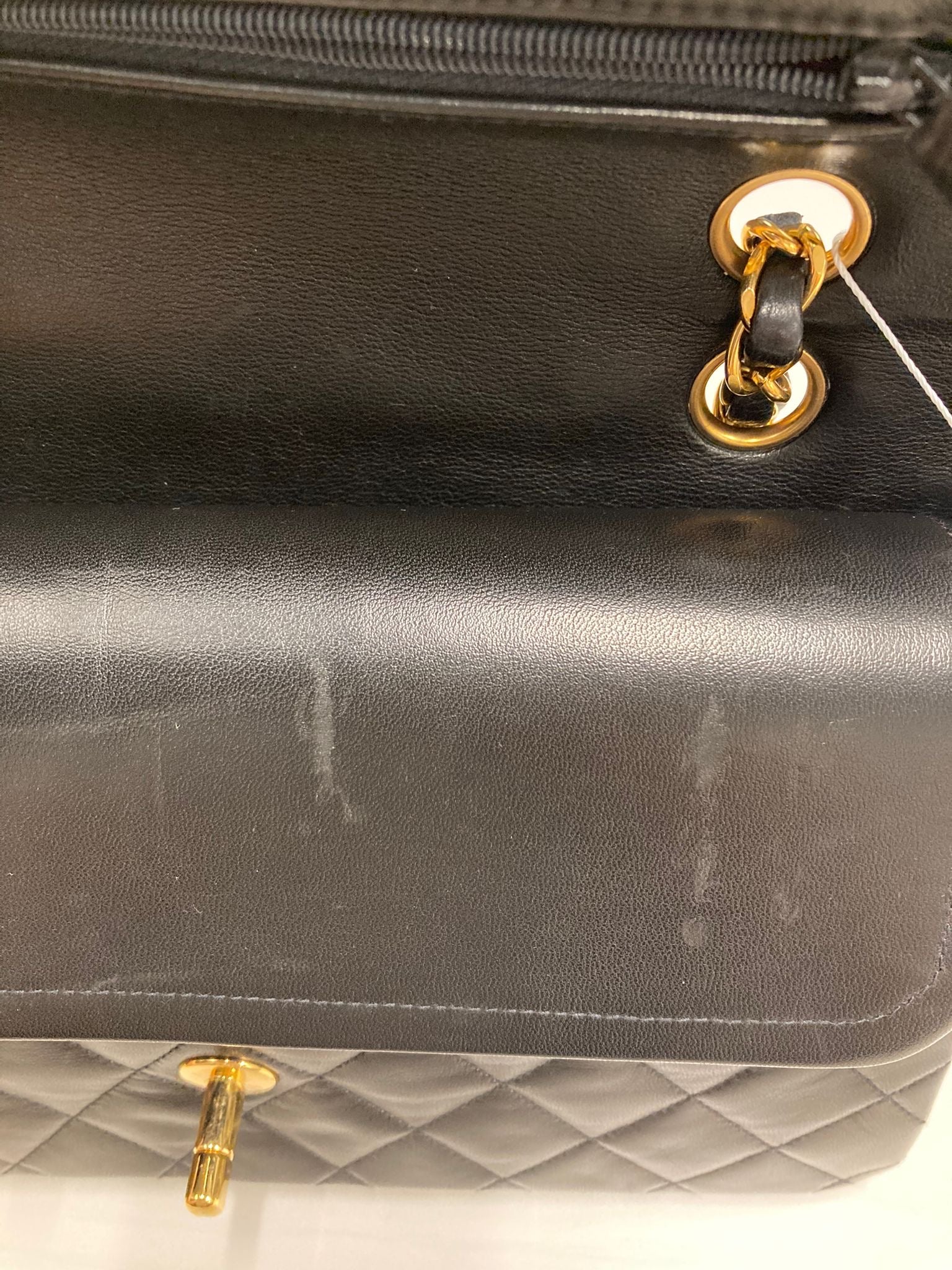 Chanel timeless doble flap 25 negro