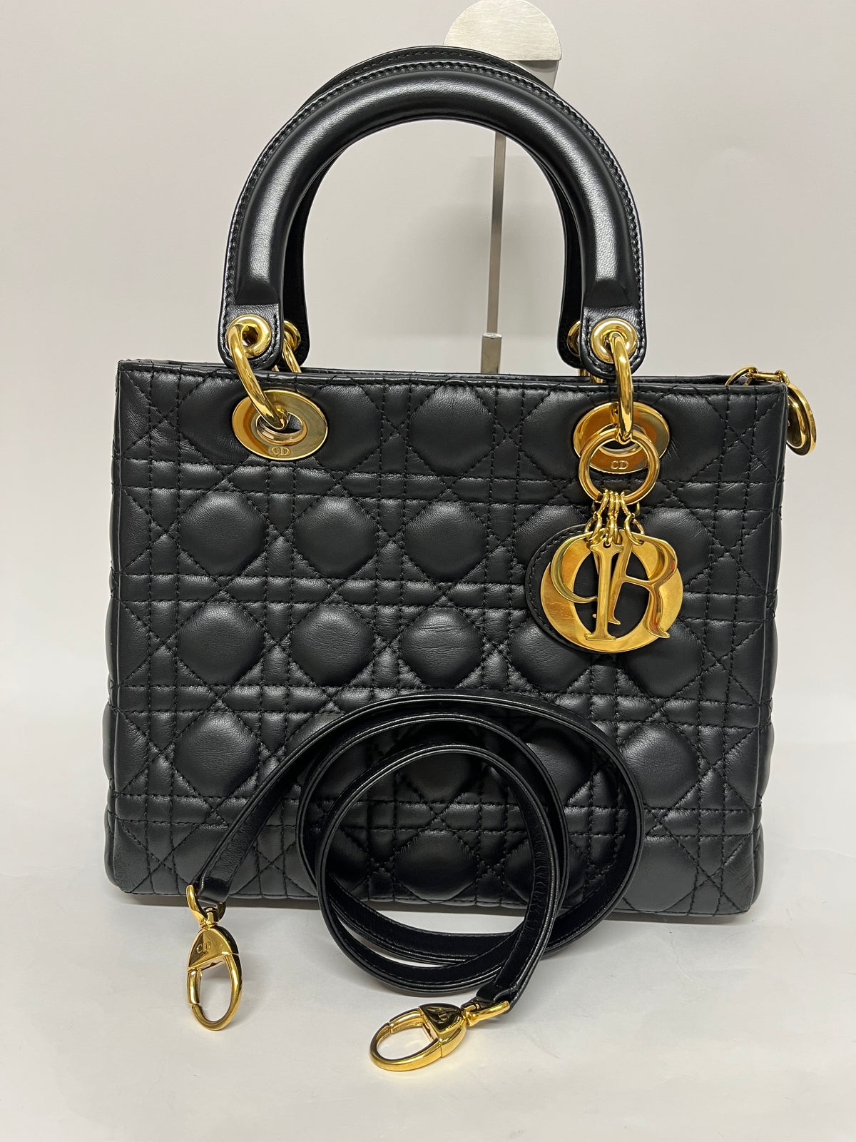 Christian Dior Lady Dior Medium Piel Cordero Cannage