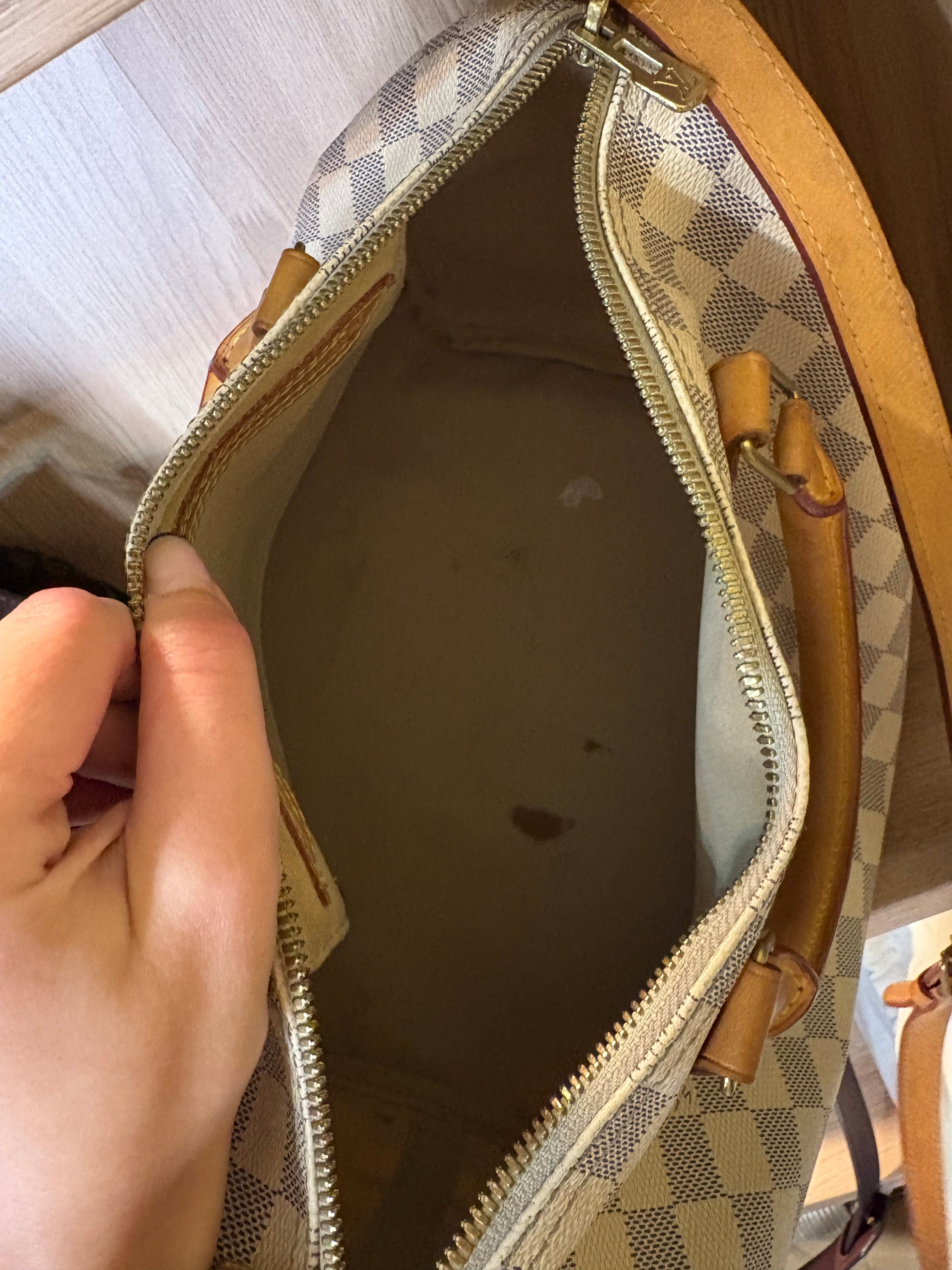 Louis Vuitton Speedy 30 Damier Ebene Bandolera