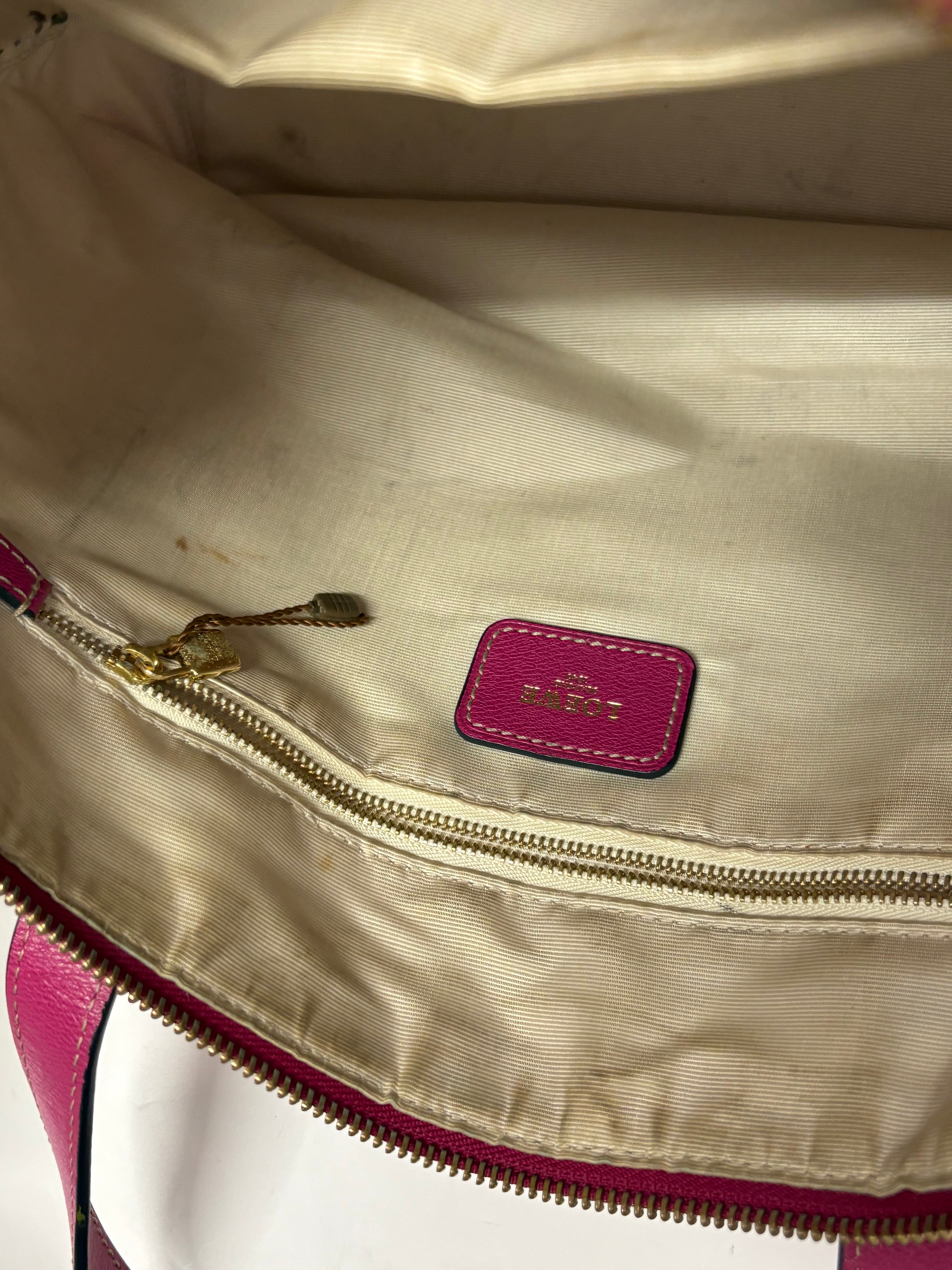 Loewe Tote Vintage Rosa Fucsia Anagram
