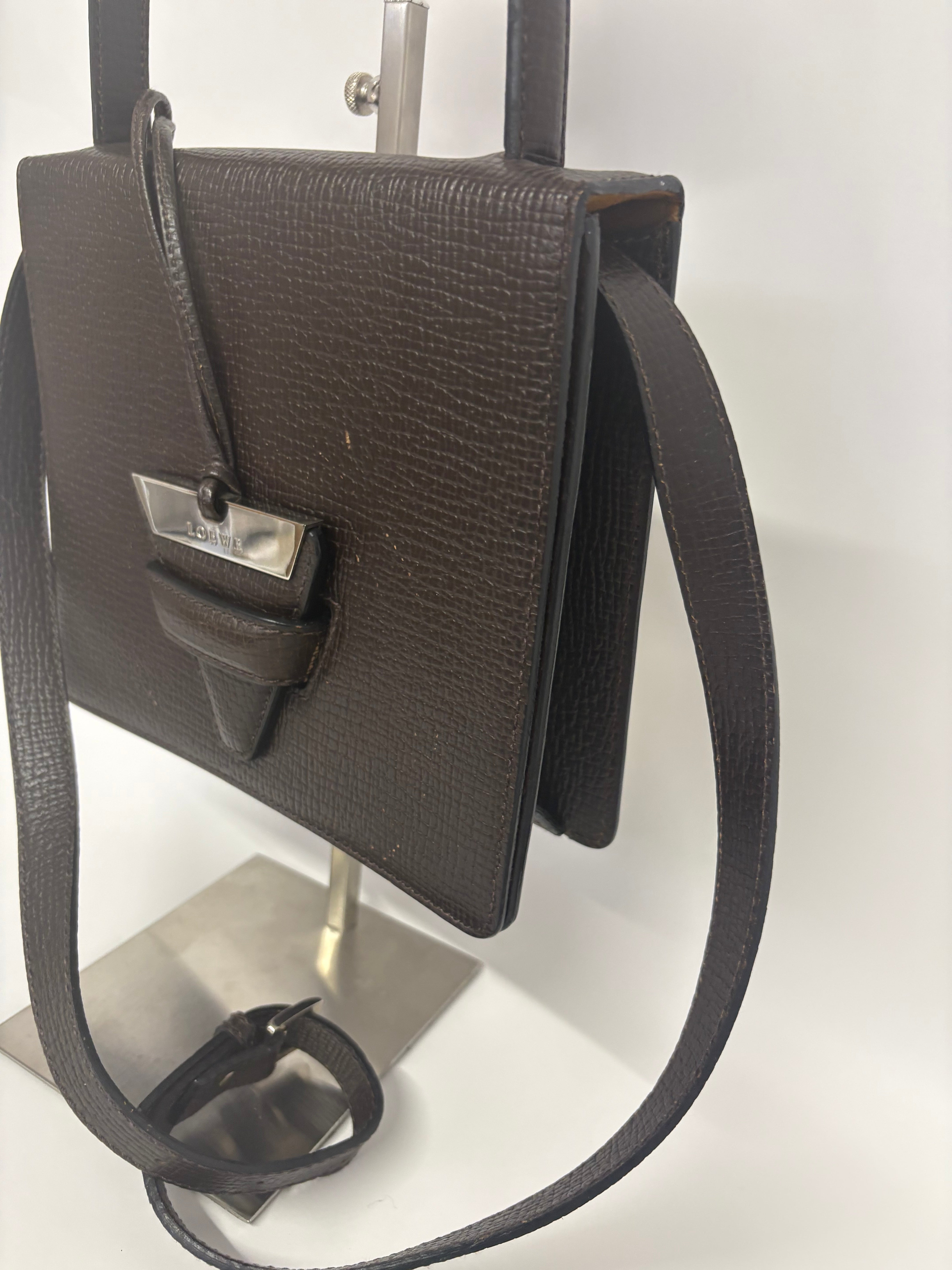 Loewe Barcelona 2-Way bandolera – Marrón