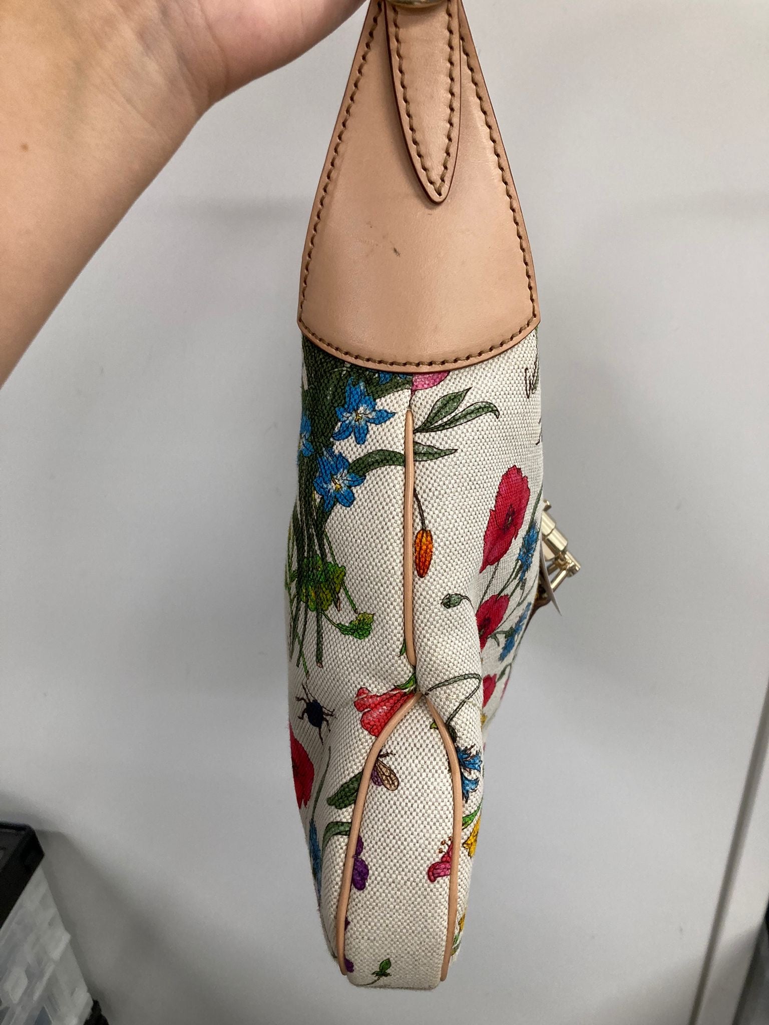 Gucci Jackie Flora Shoulder Bag – Canvas floral