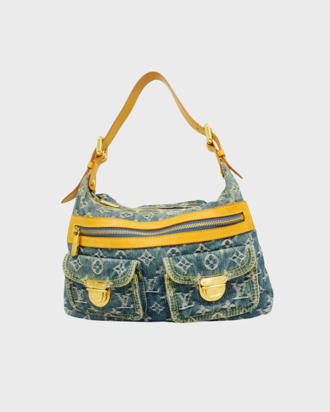 Louis Vuitton Baggy en Denim Azul