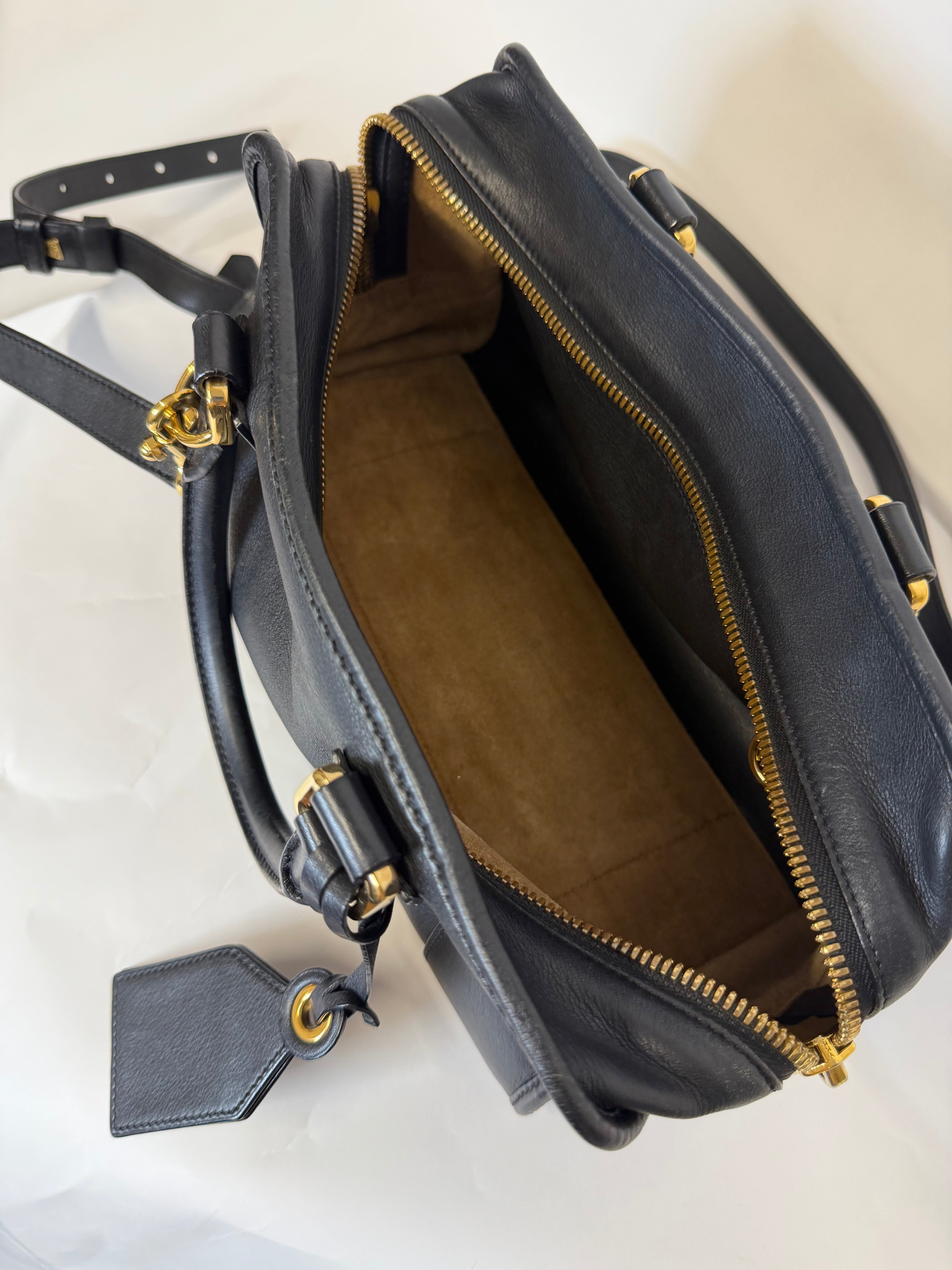 Loewe Amazona 28 Negro modelo nuevo con bandolera