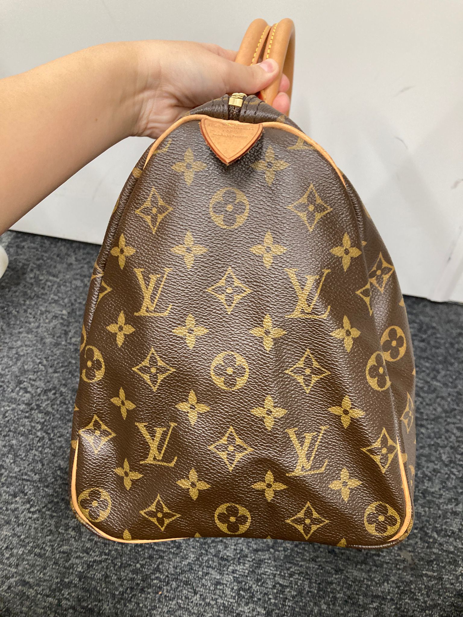 Louis Vuitton speedy 35 canvas monogram
