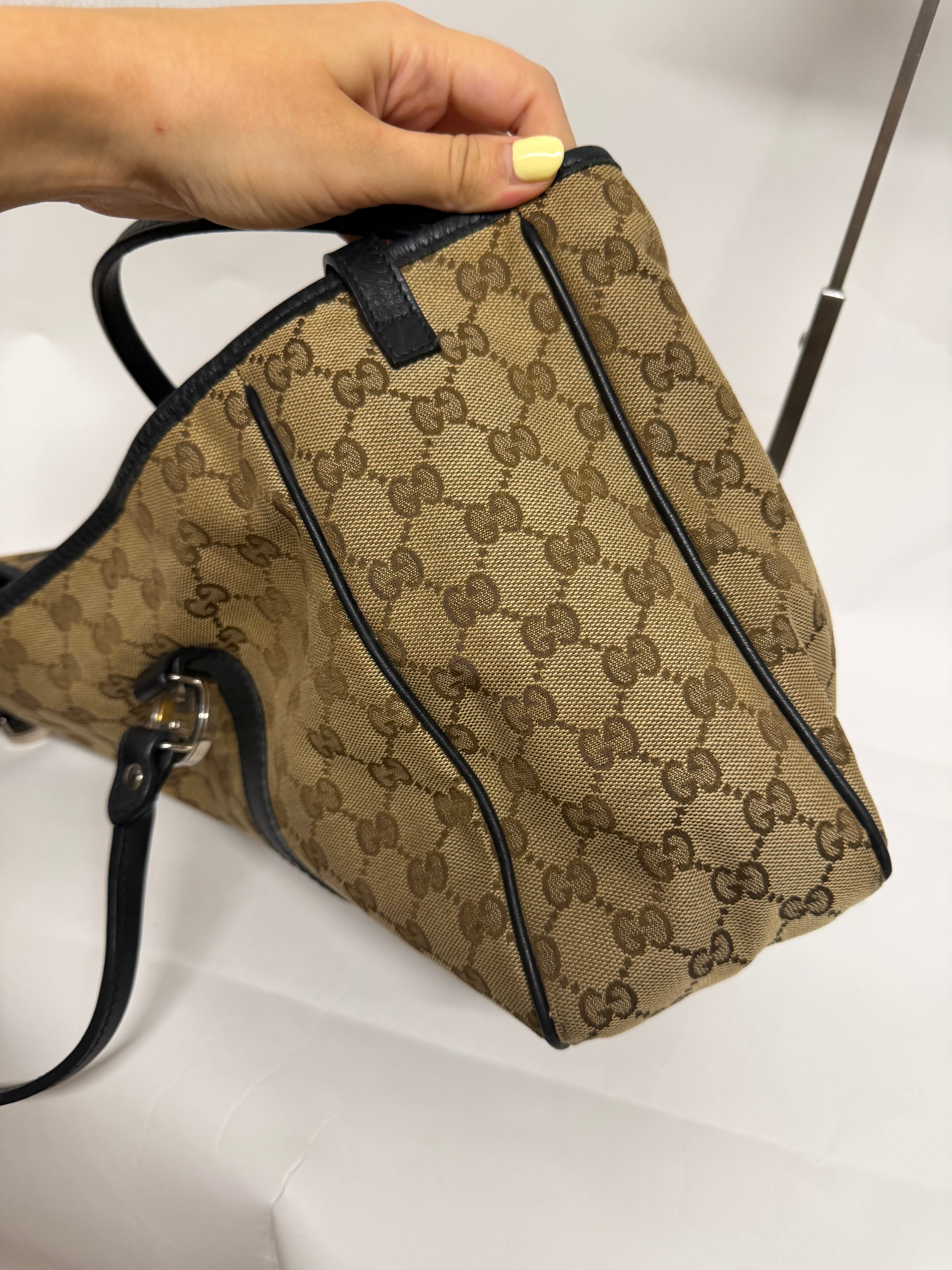 Gucci Twins Tote GG Canvas Mediana