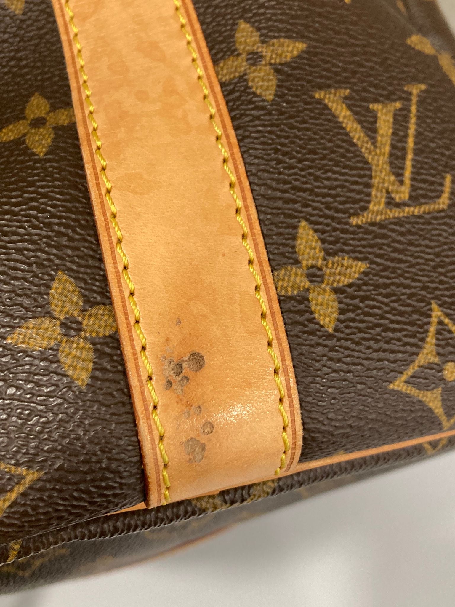 Louis Vuitton Keepall 45 monogram bandolera