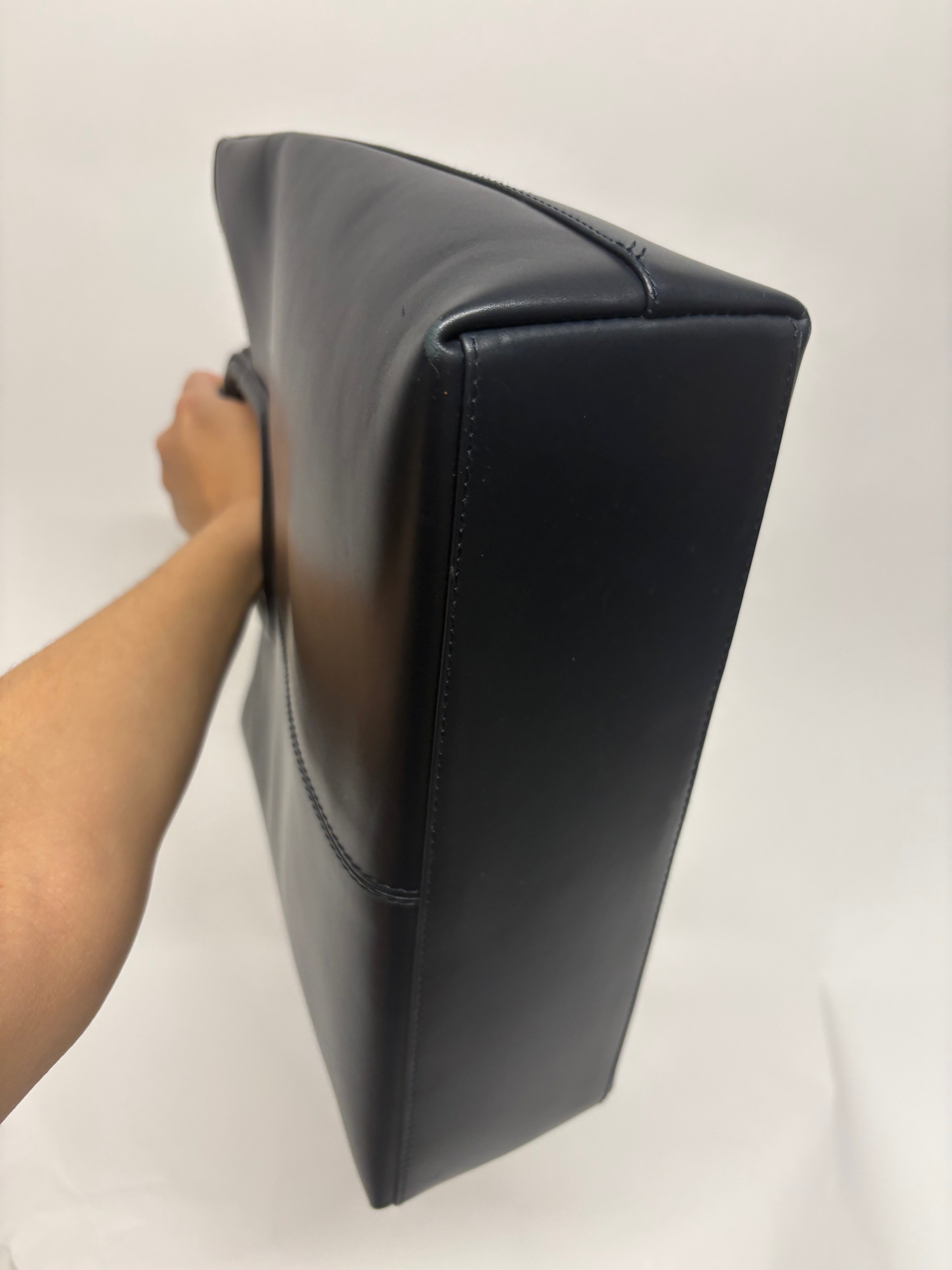 Gucci vintage bolso de mano piel cepillada negra