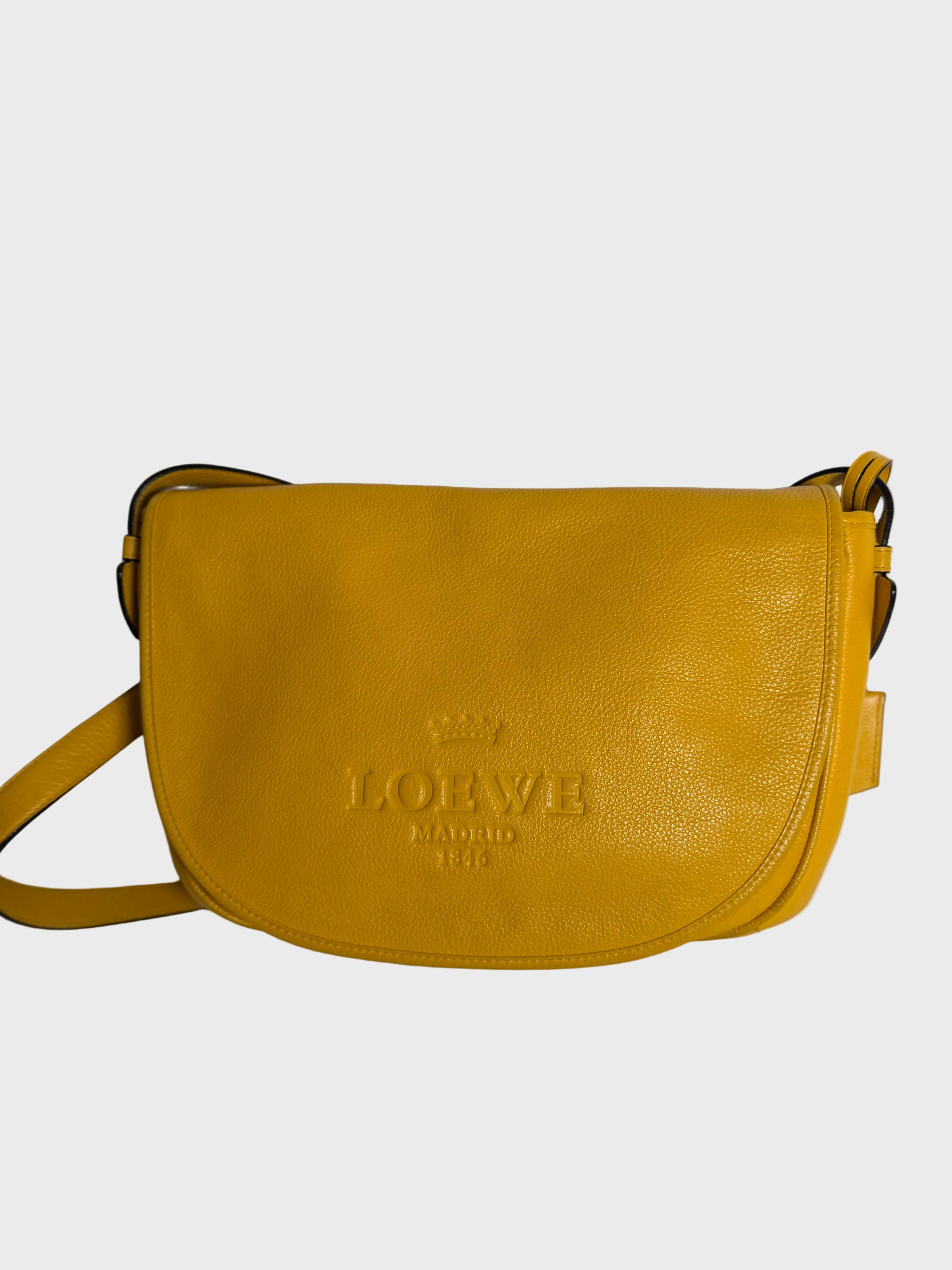 Loewe heritage grande Amarillo