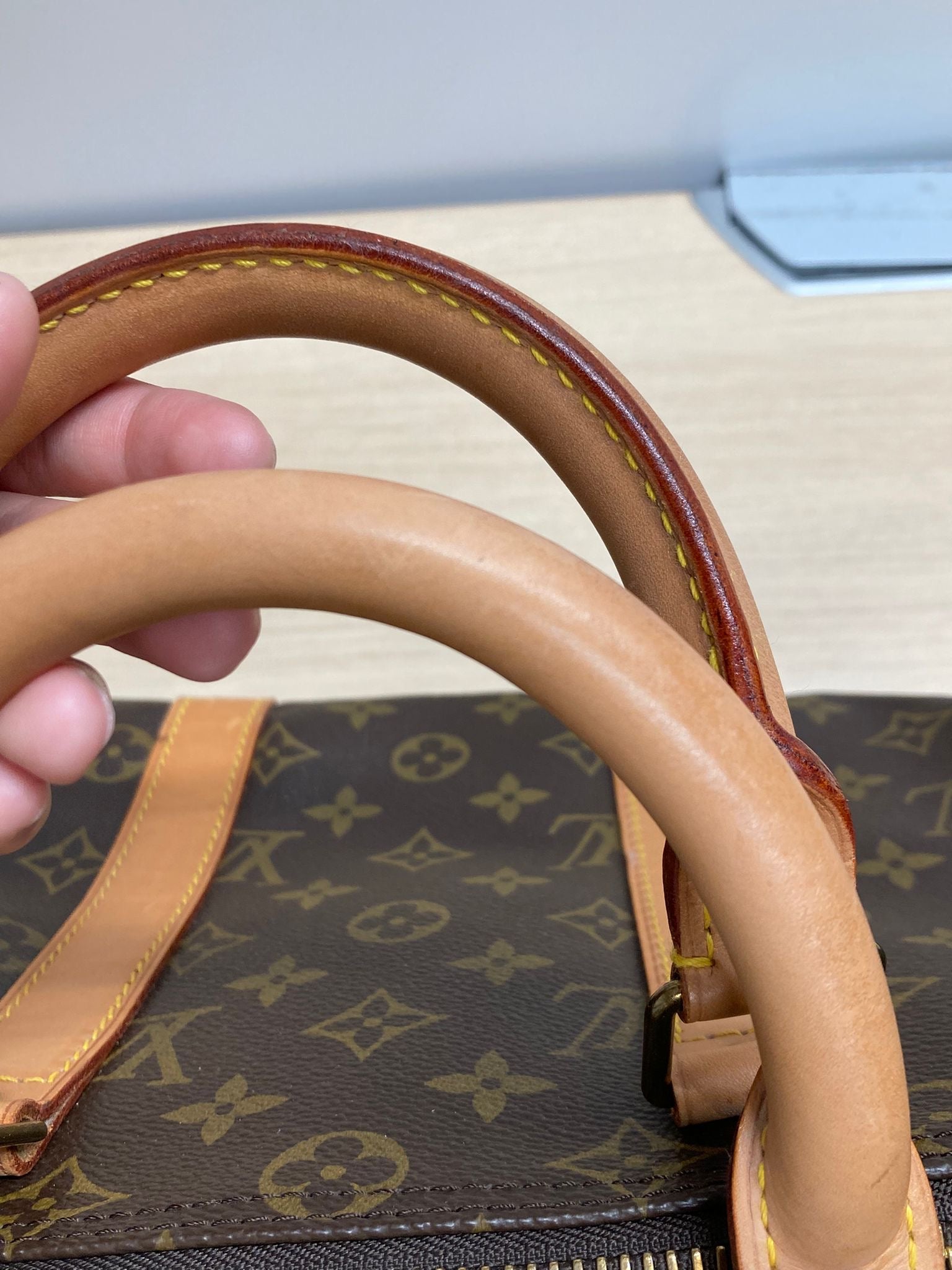 Louis Vuitton keepall 45 canvas monogram bandolera