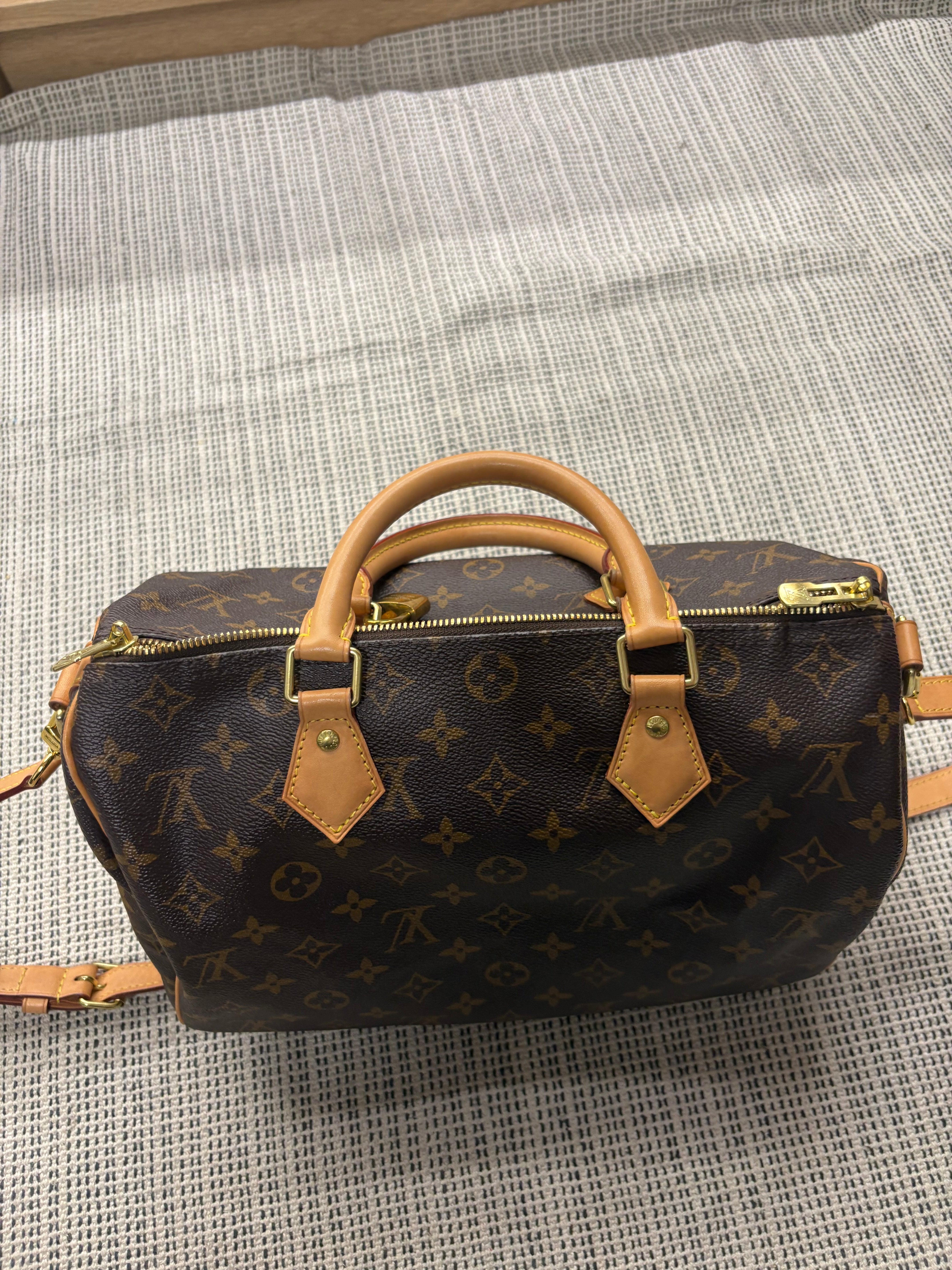 Louis vuitton speedy 30 monogram con bandolera CT2149