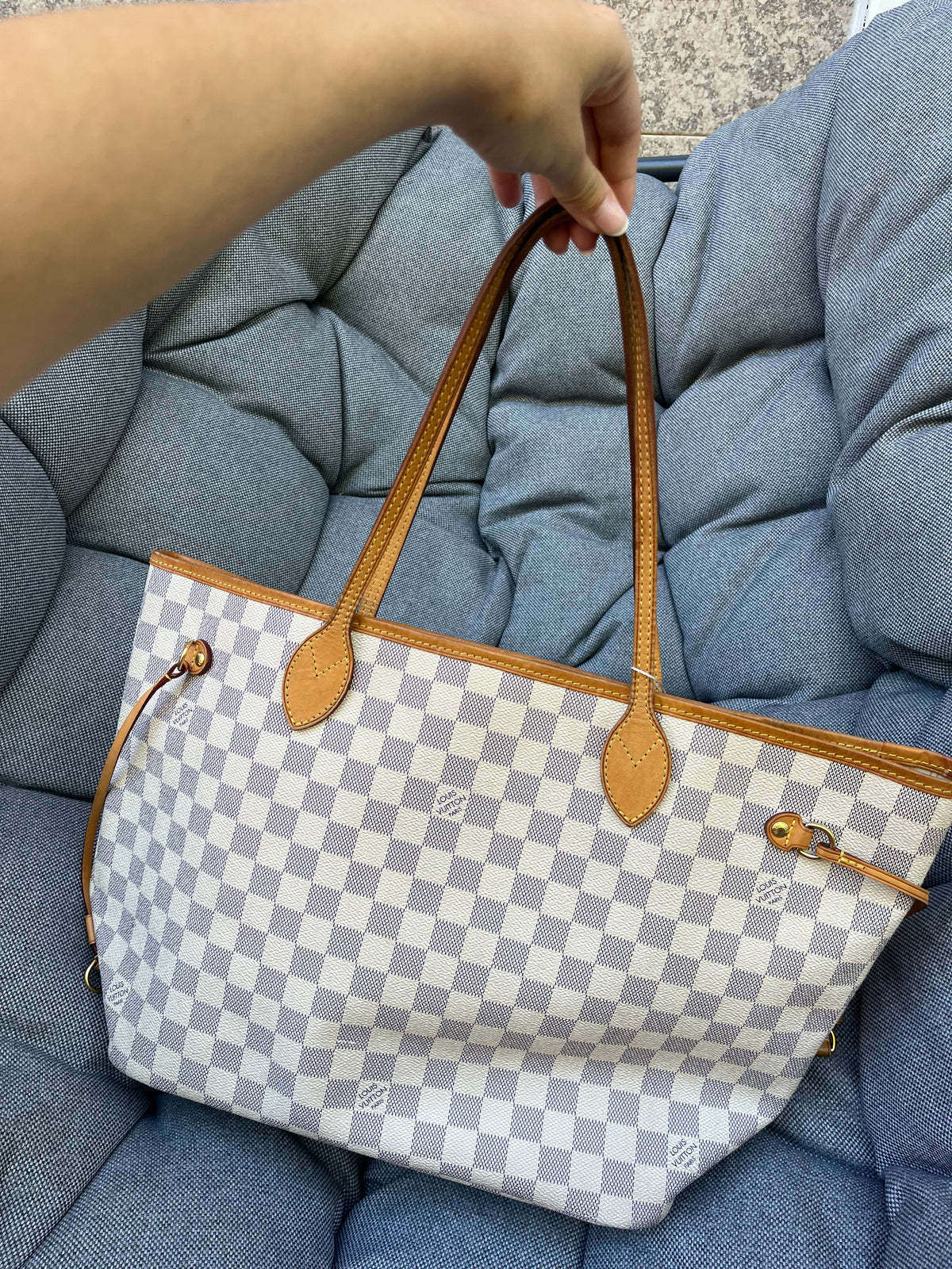 Louis Vuitton Neverfull MM Damier Azur