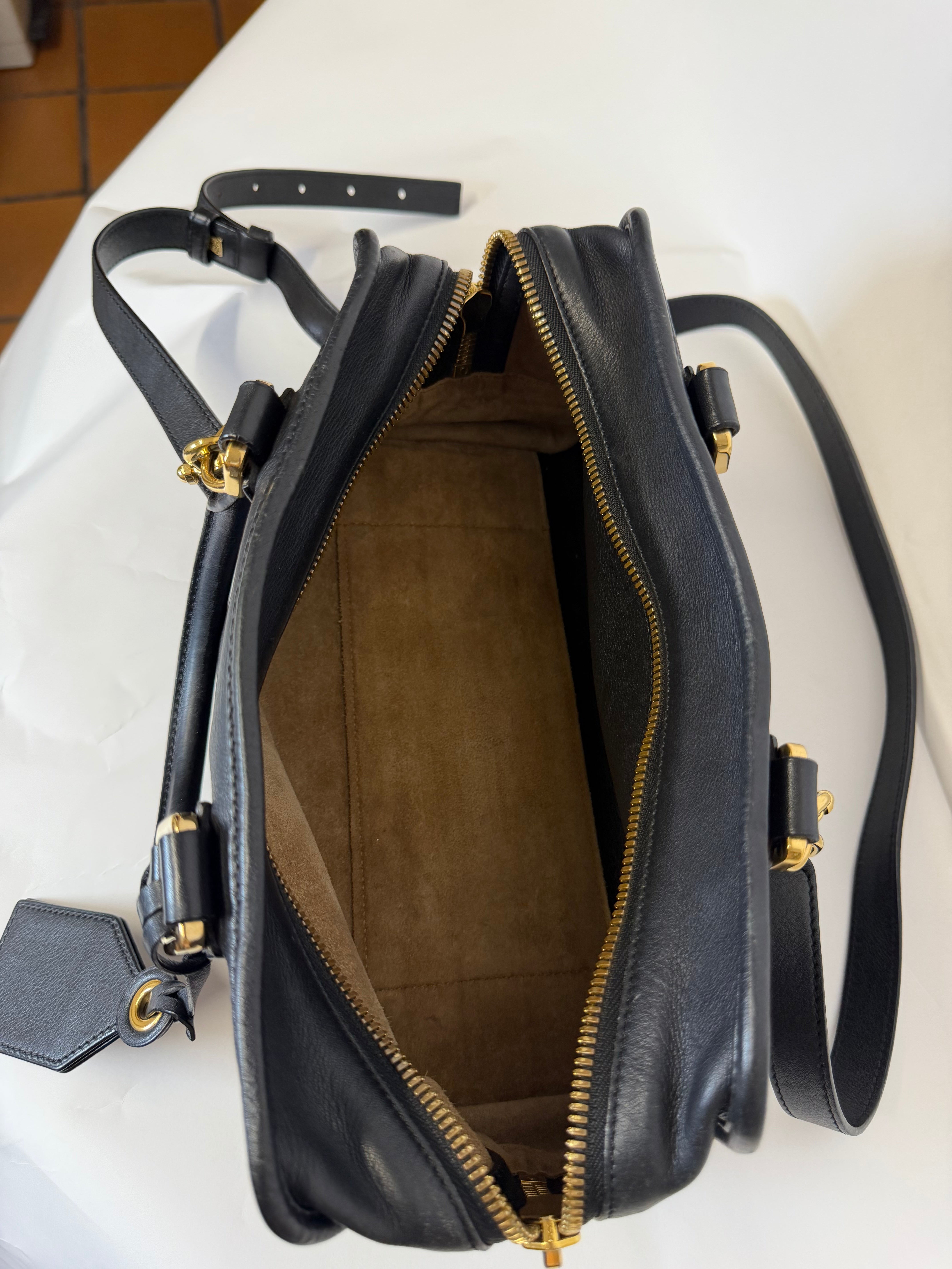 Loewe Amazona 28 Negro modelo nuevo con bandolera