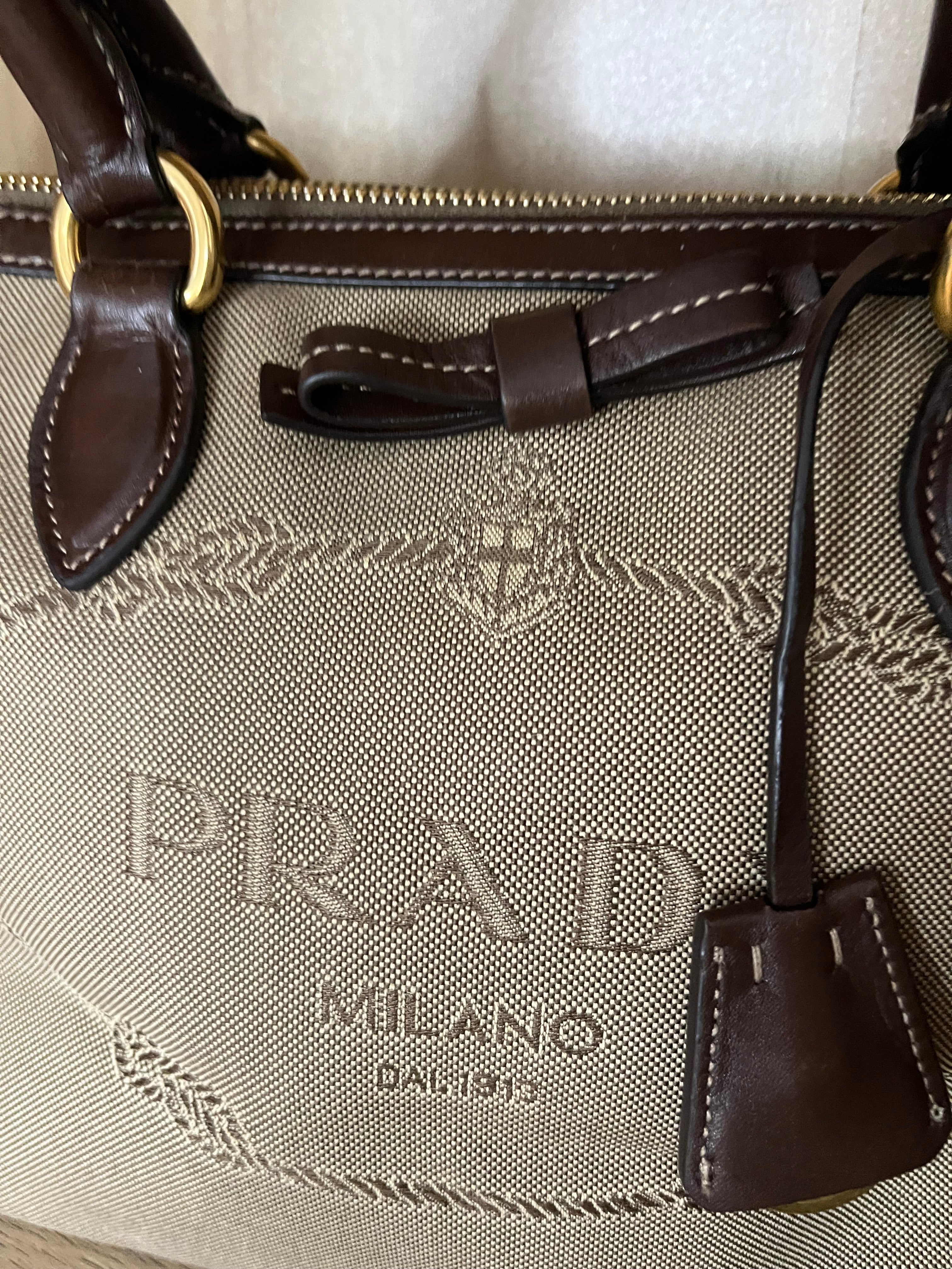 Prada jacquard vintage con bandolera