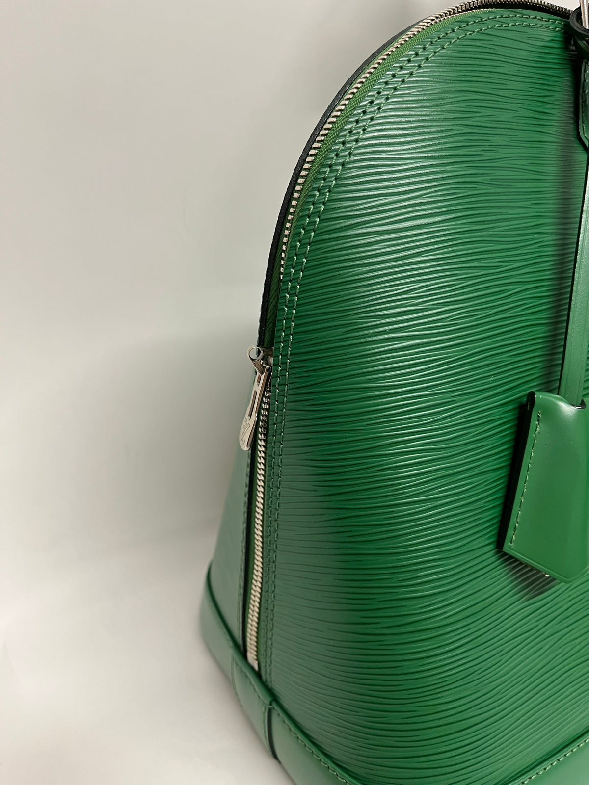 Louis Vuitton Alma GM Piel Epi Verde