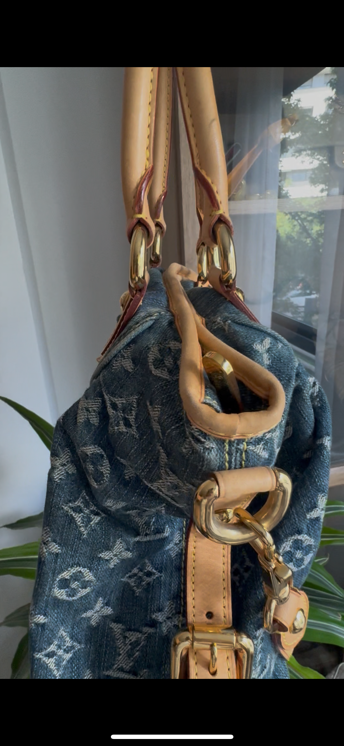 Louis Vuitton Neo Kabi MM en Monogram Denim azul