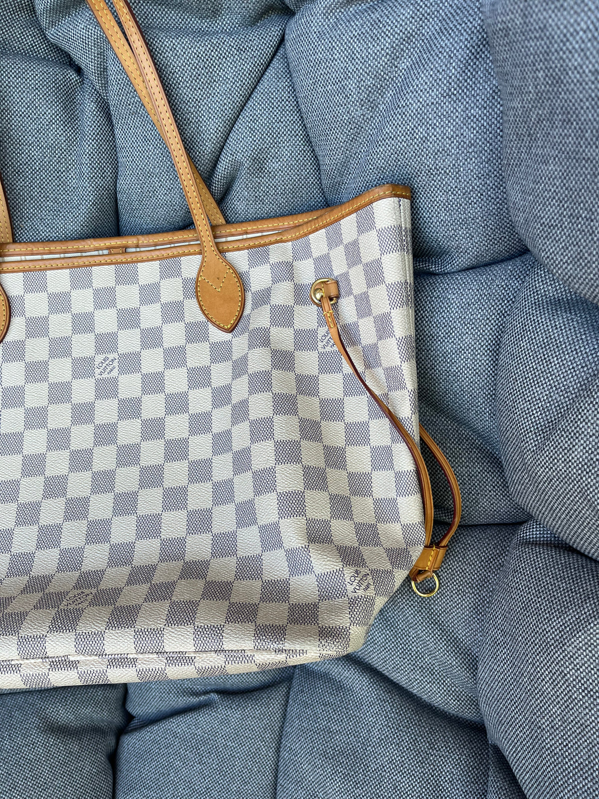Louis Vuitton Neverfull MM Damier Azur