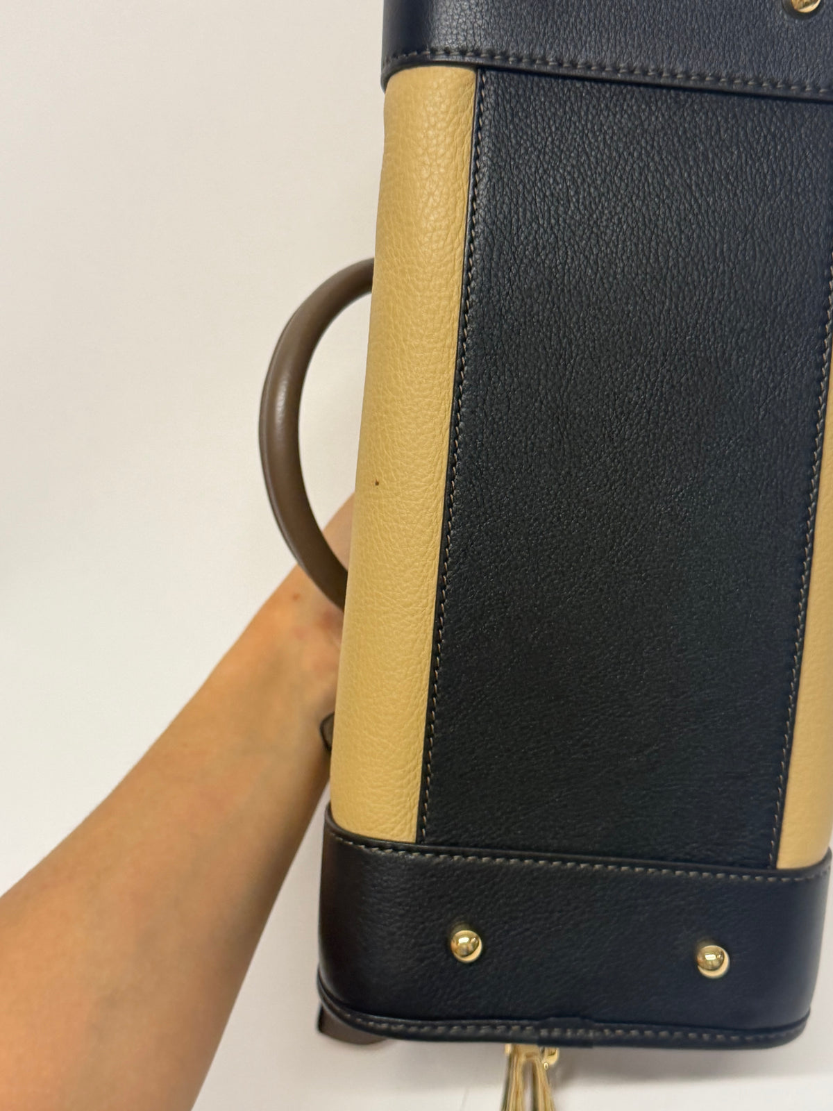 Loewe Amazona 28 Tricolor camel Herrajes Dorados
