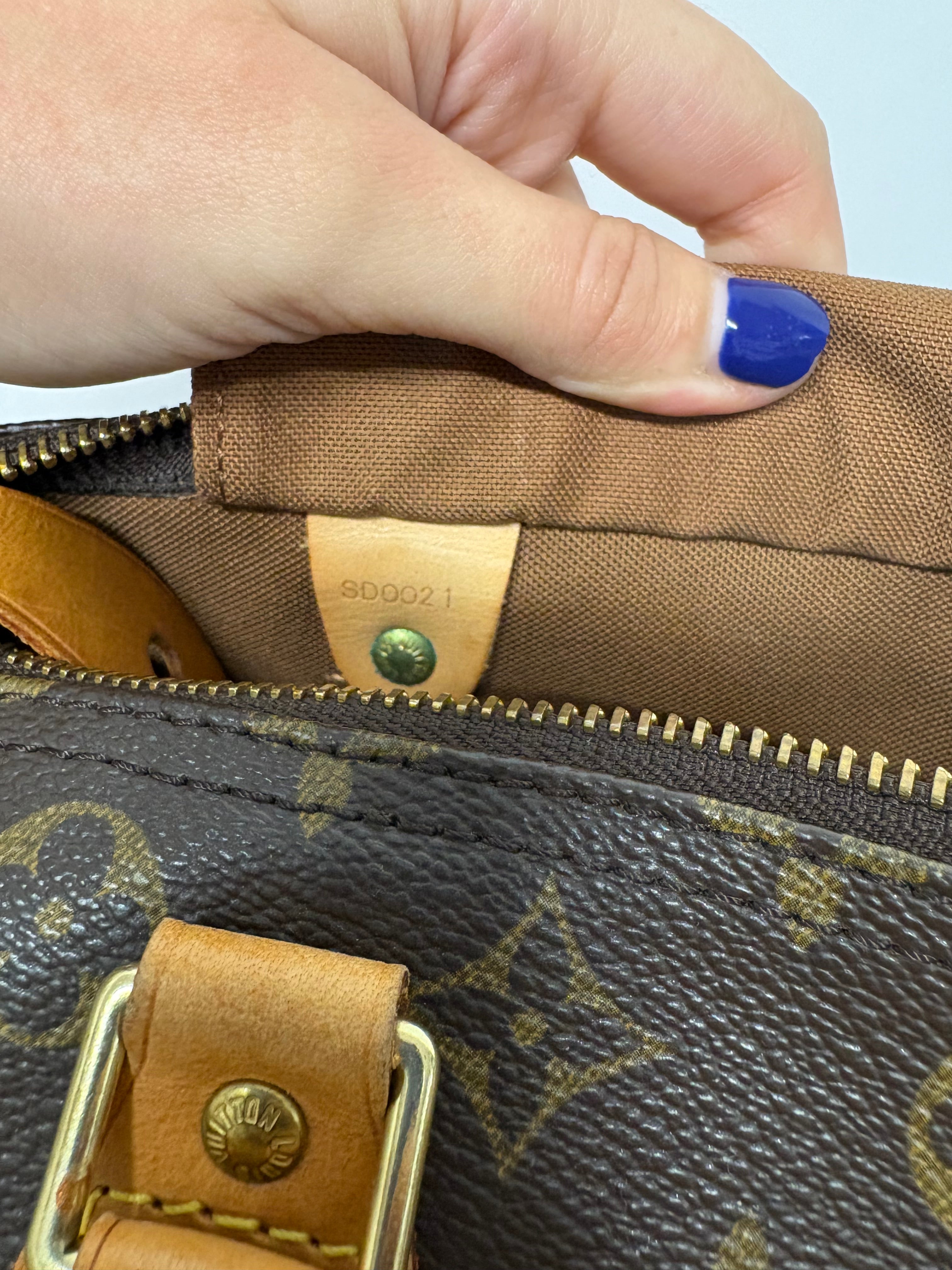 Louis Vuitton speedy 30 con bandolera extra