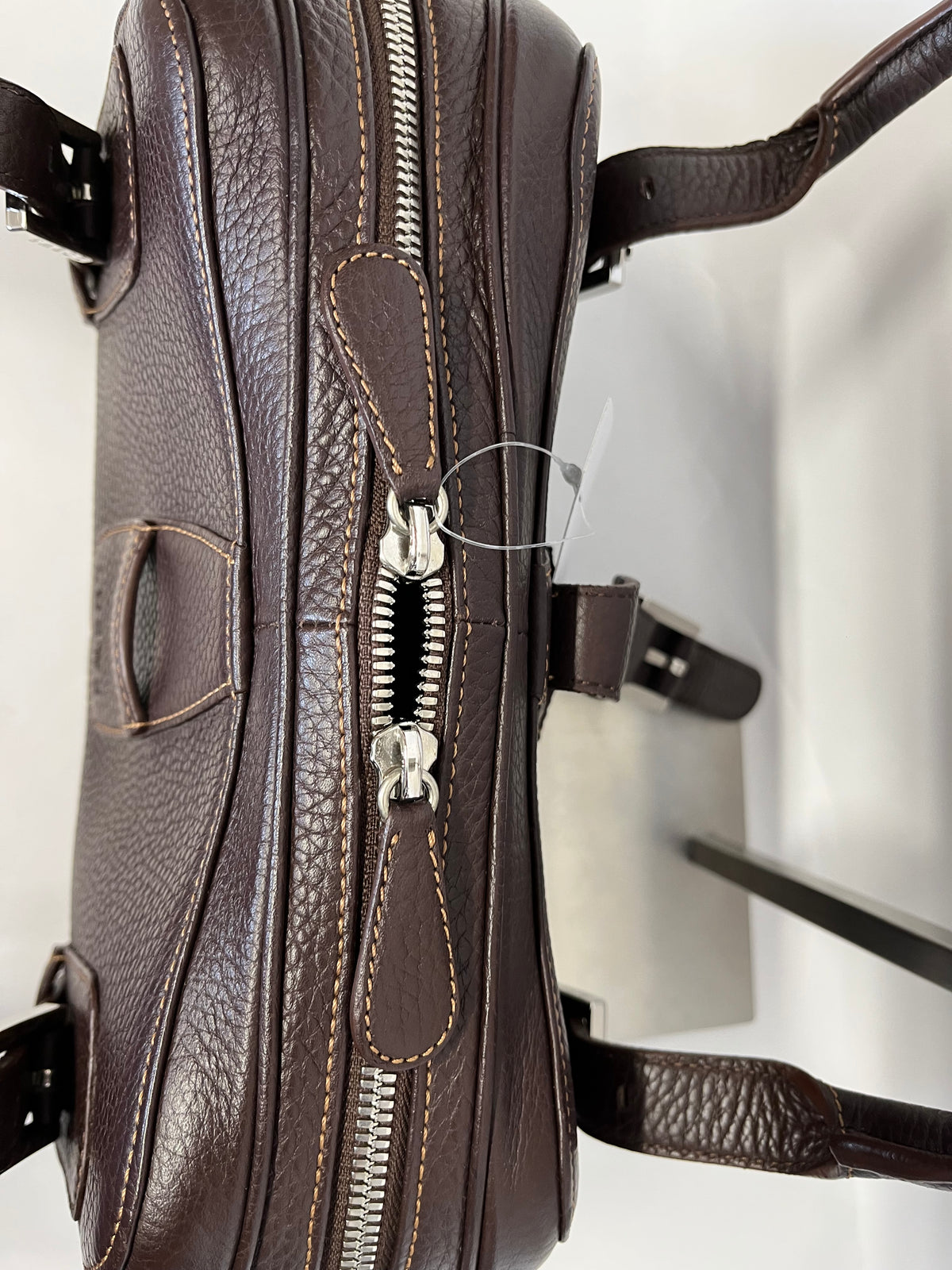 Loewe Senda Handbag Piel Marrón Oscuro (Pequeña)