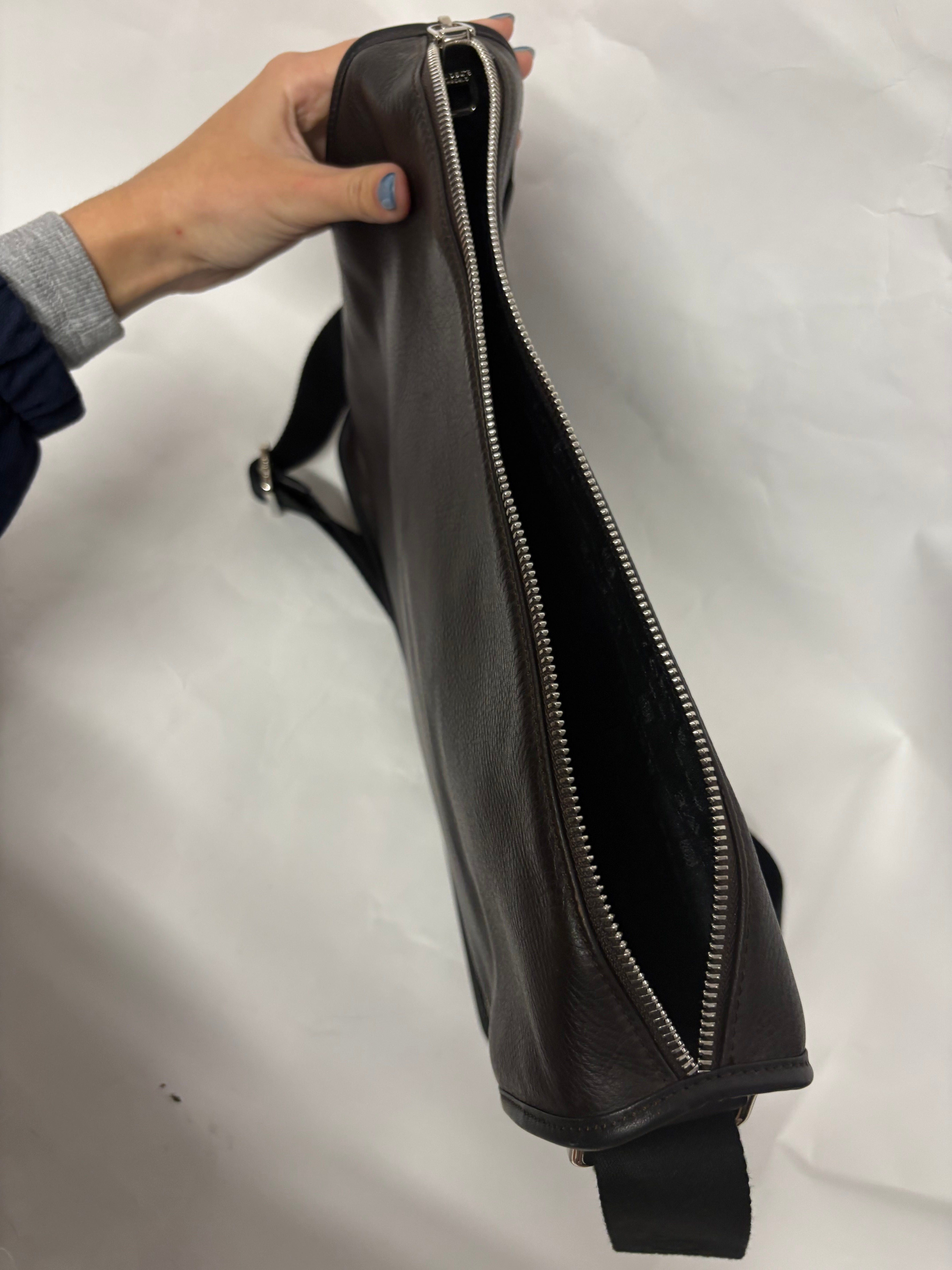 Loewe Messenger Goya Bag unisex marrón y negra
