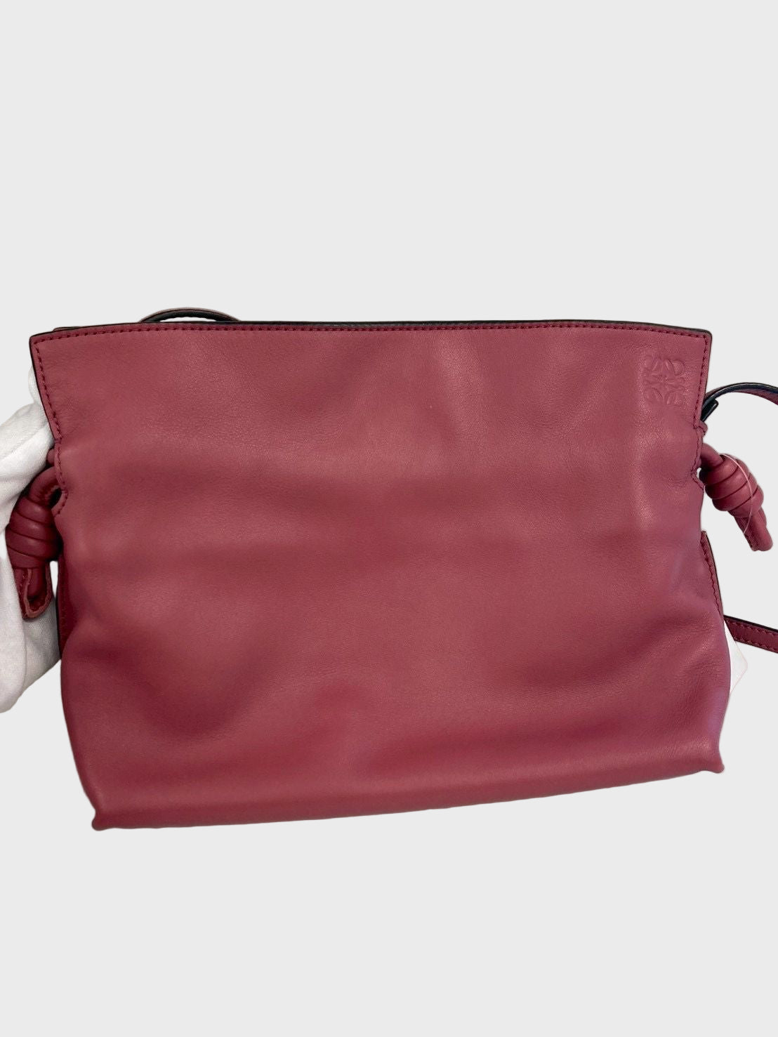 Loewe Flamenco Mini en piel nappa rosa