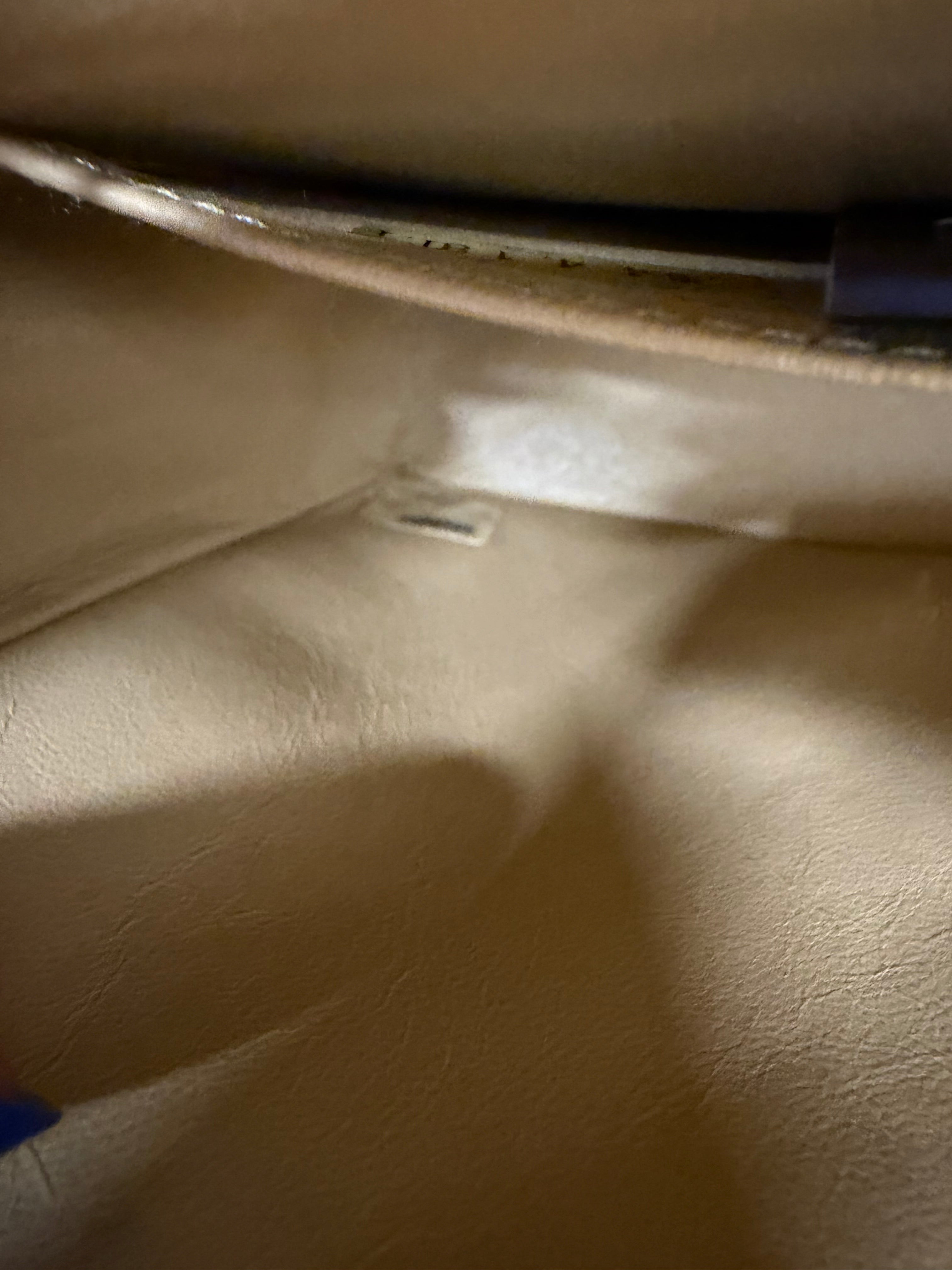 Chanel Diana Matelassé Lambskin Chain Shoulder Bag | Beige
