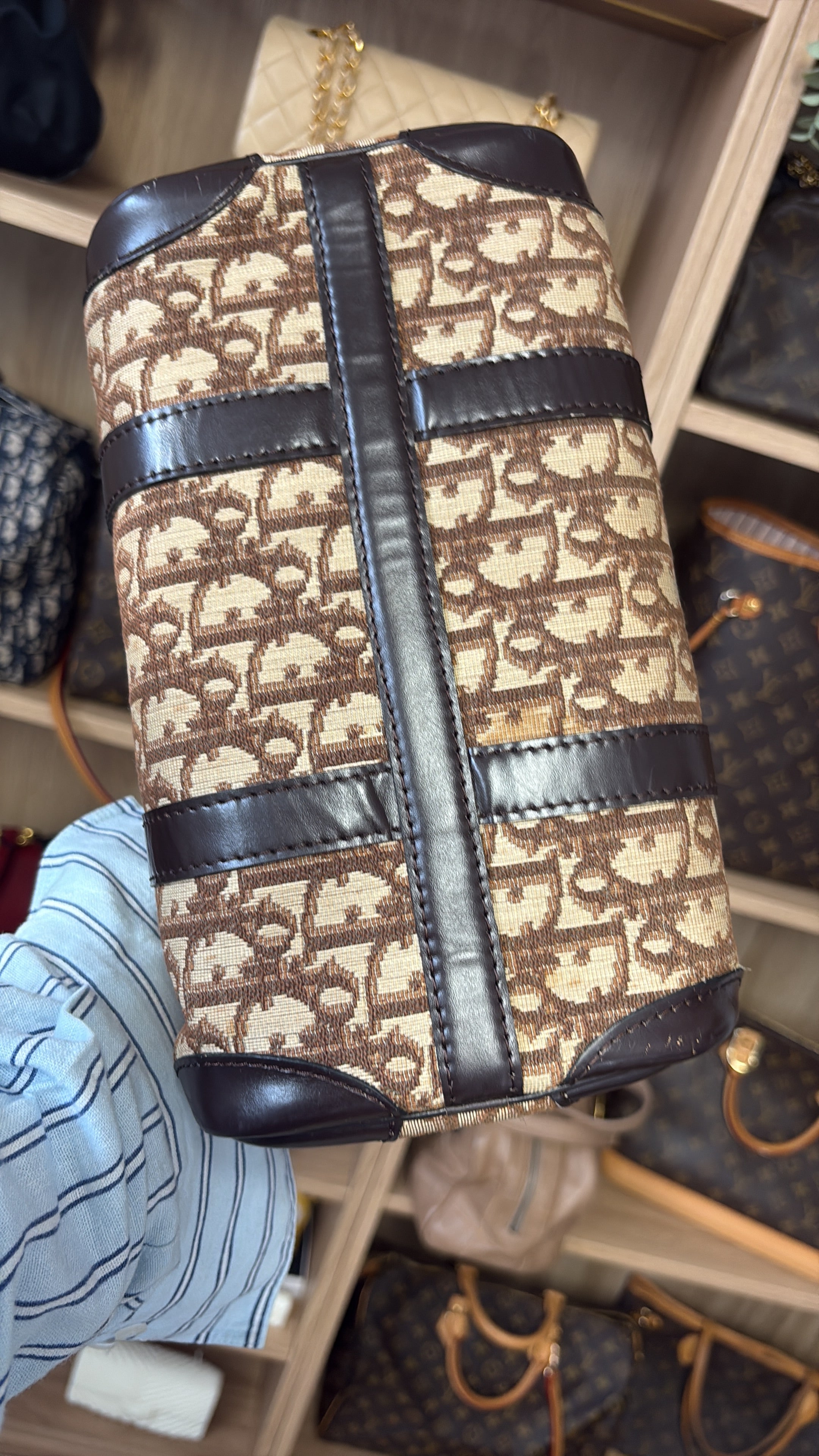 Dior trotter bowling 26 Marron