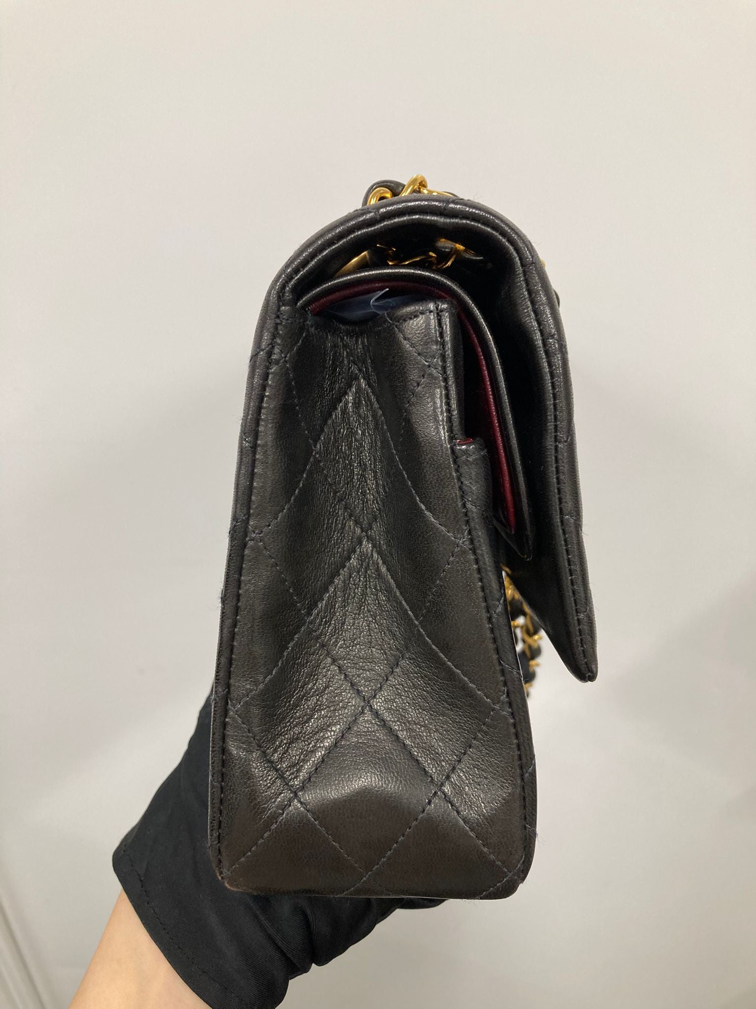 Chanel timeless doble flap 25 negro