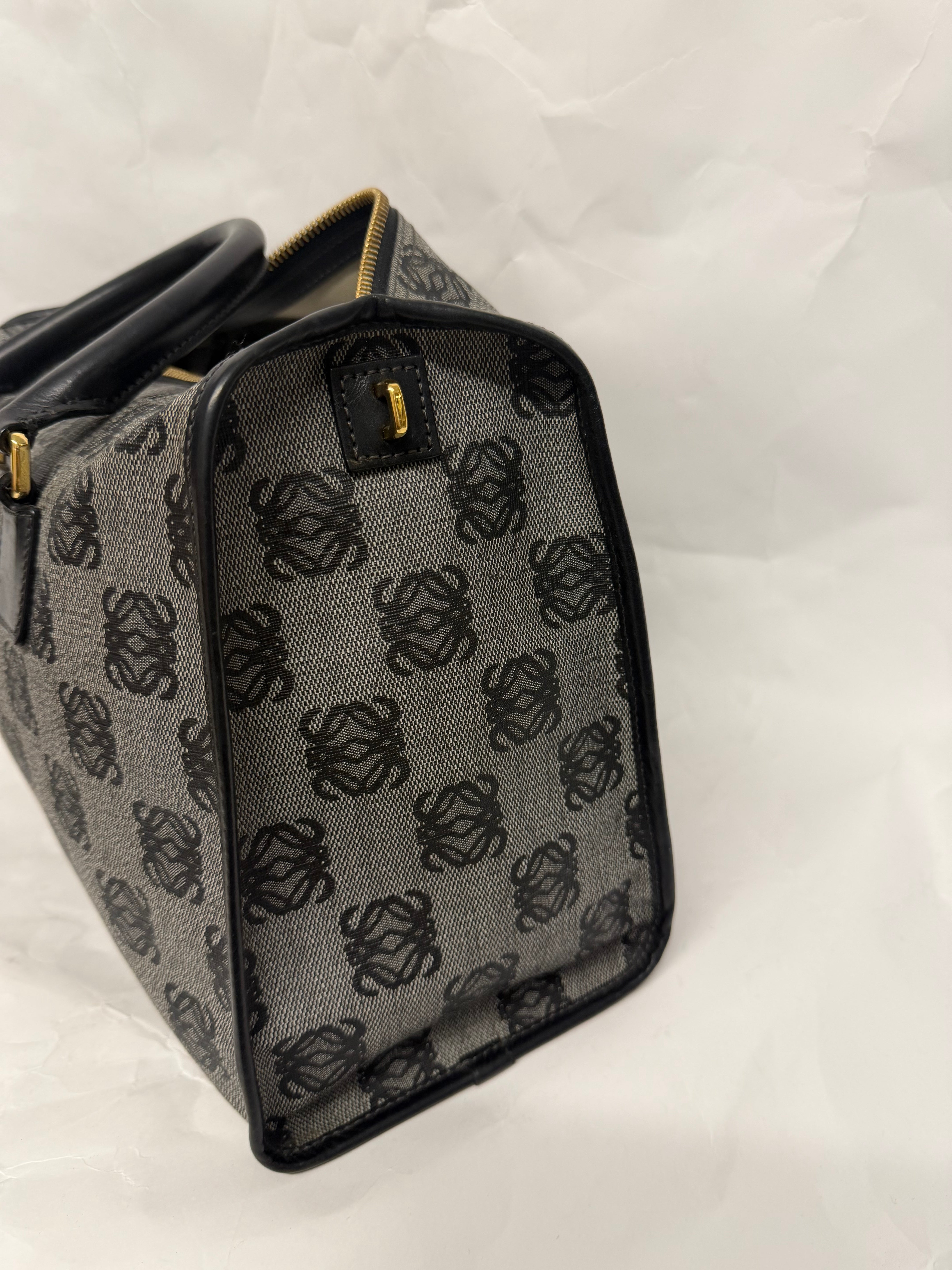 Loewe Amazona 36 Jacquard Anagram azul marino