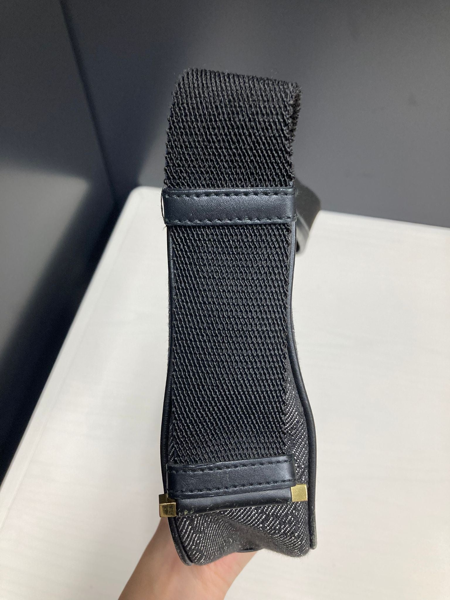 Gucci Jackie Lona monogram negra
