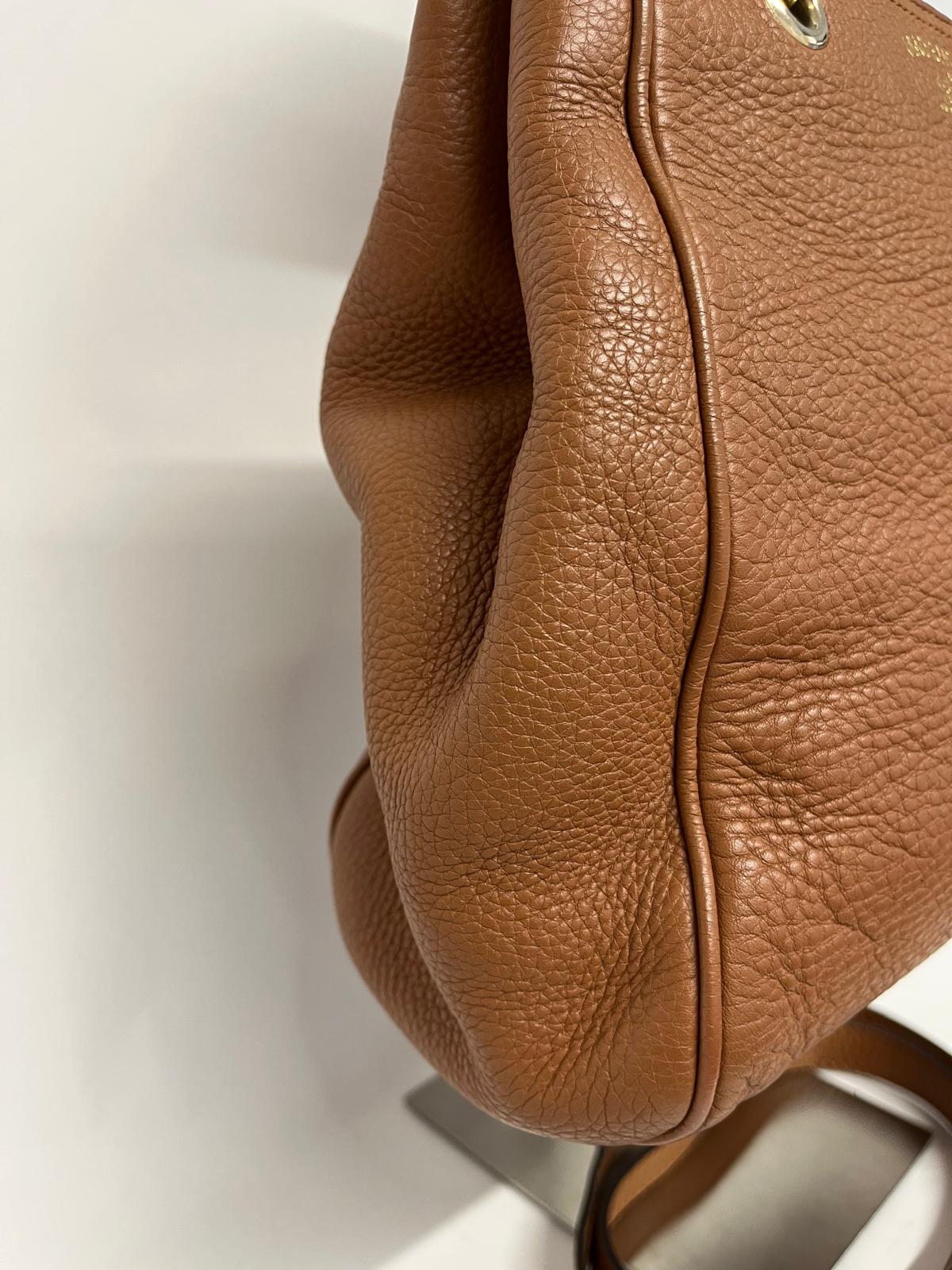 Gucci Bamboo Shopper Small Piel de Becerro Marrón