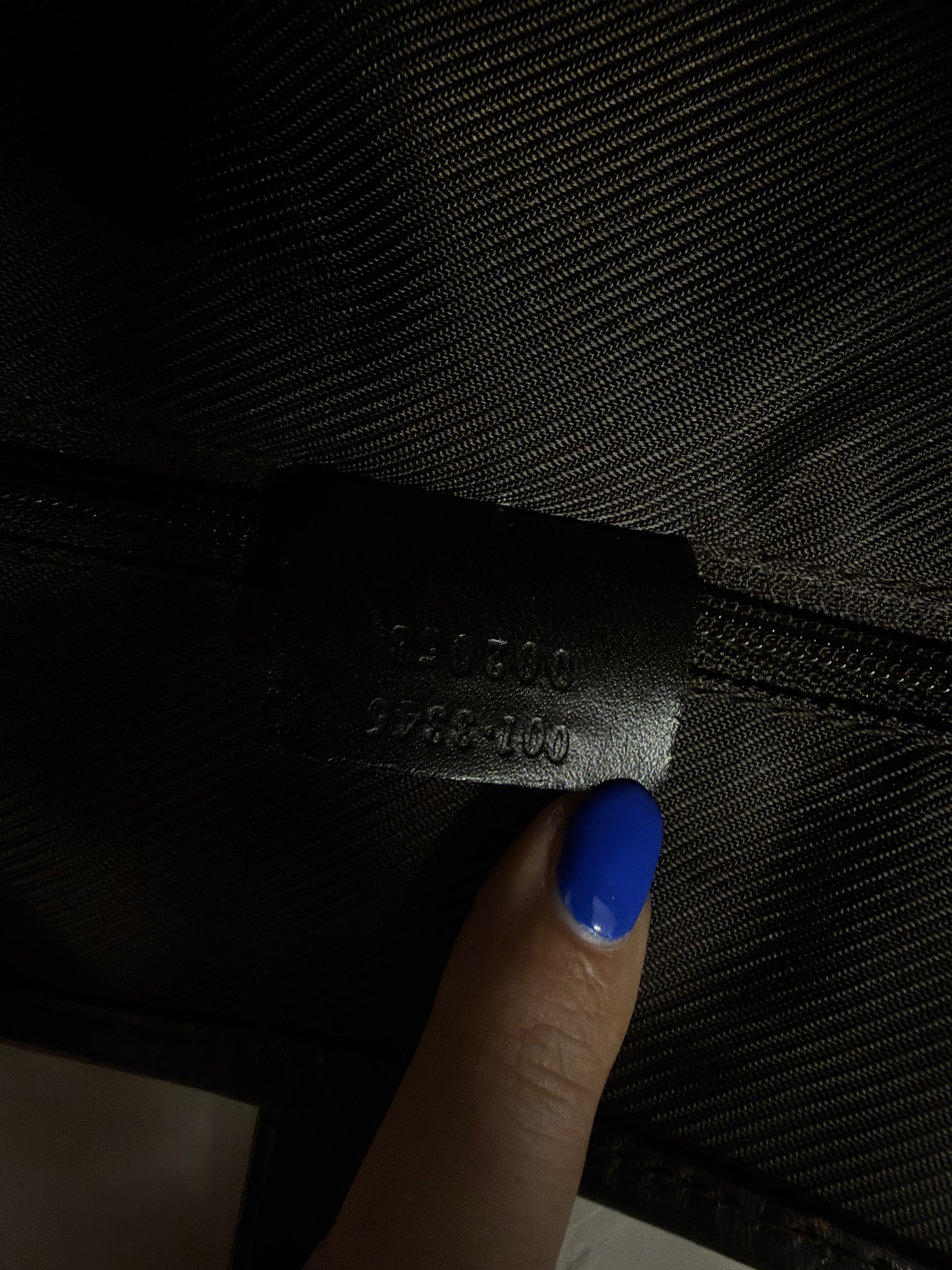 Gucci Jackie Grande Clásico Vintage | GG Canvas & Piel Marrón Oscuro