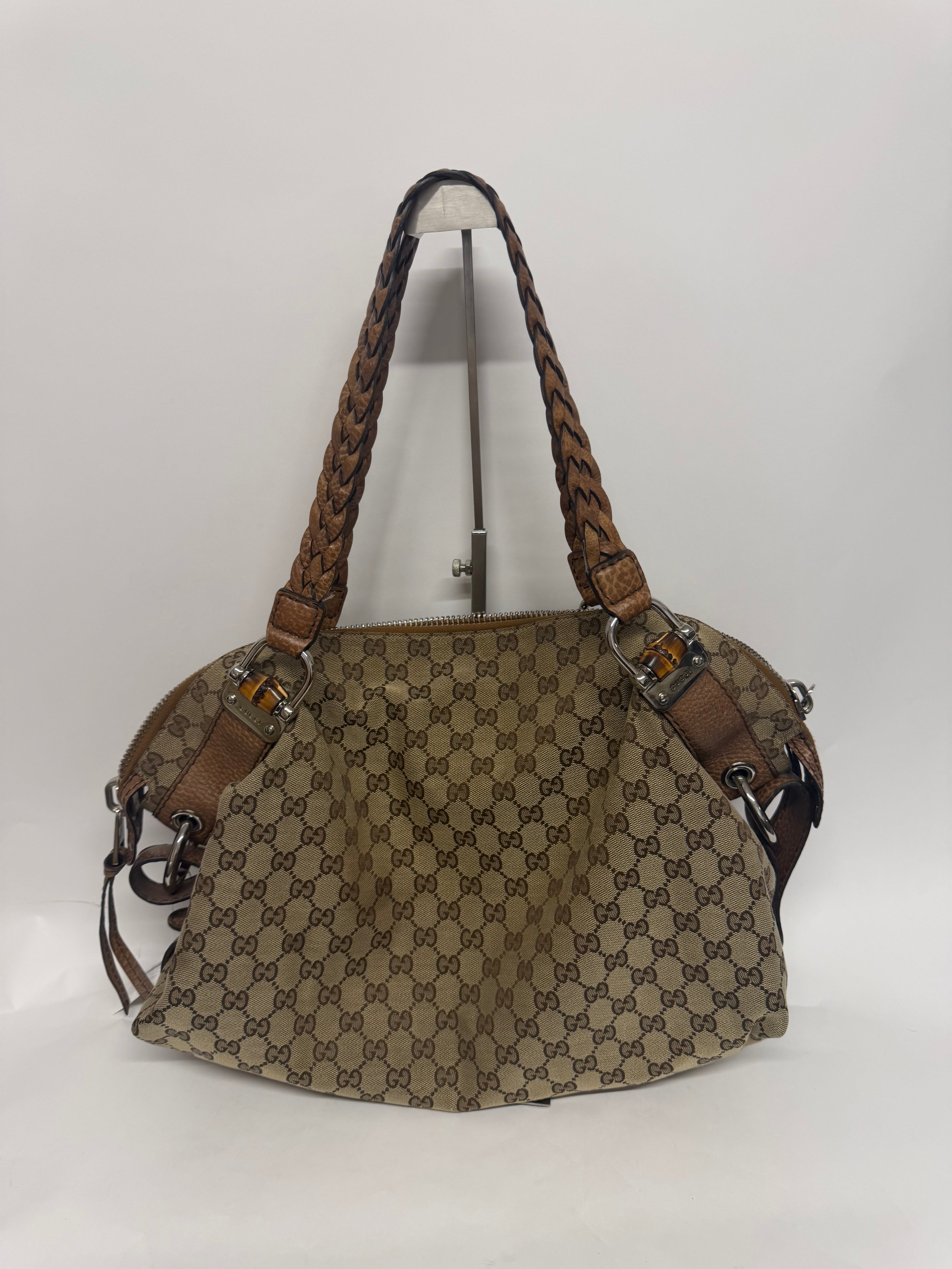 Gucci Pelham trenzado XL GG canvas Marrón