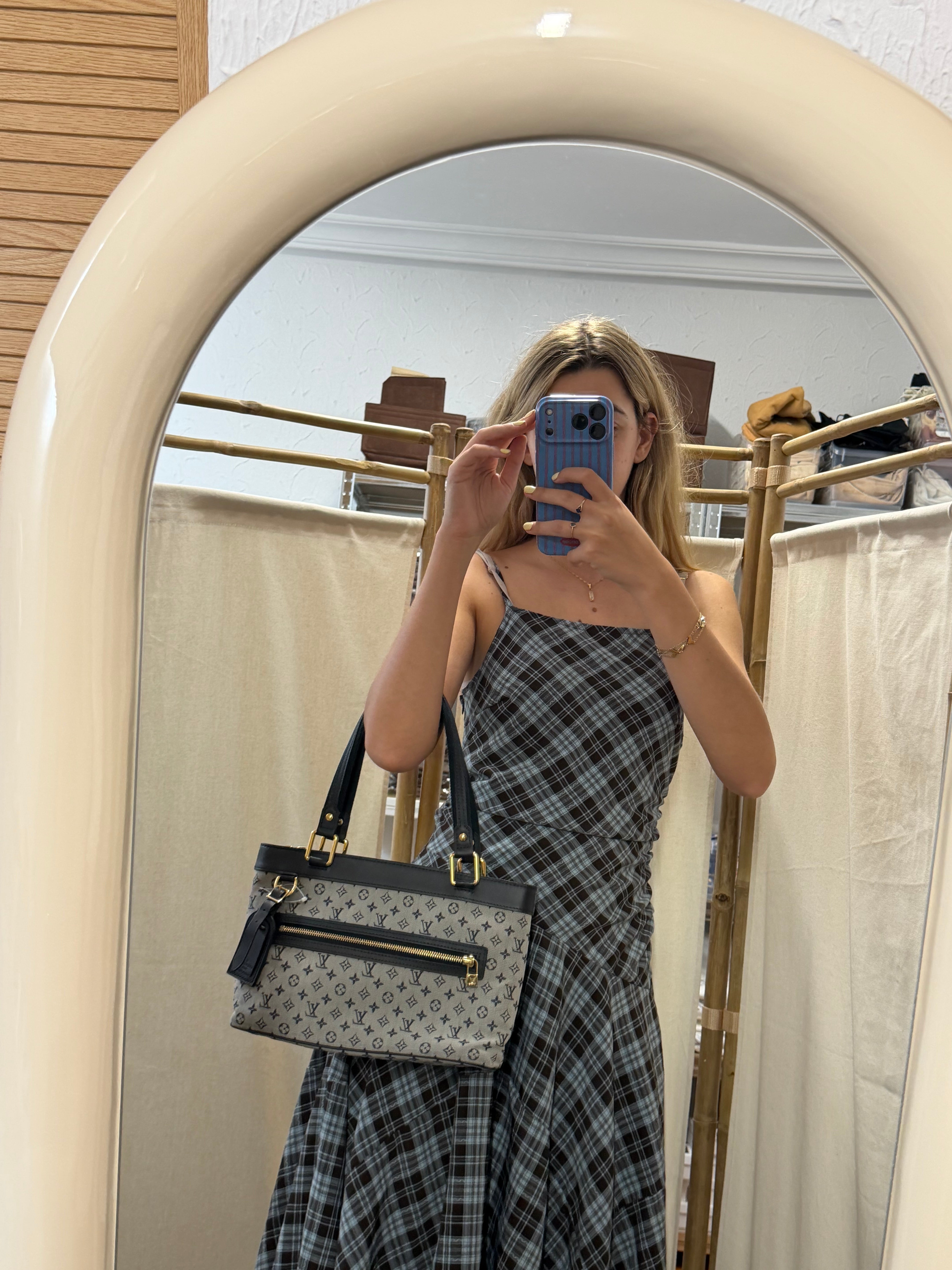 Louis Vuitton Mini Lin Lucille PM Navy