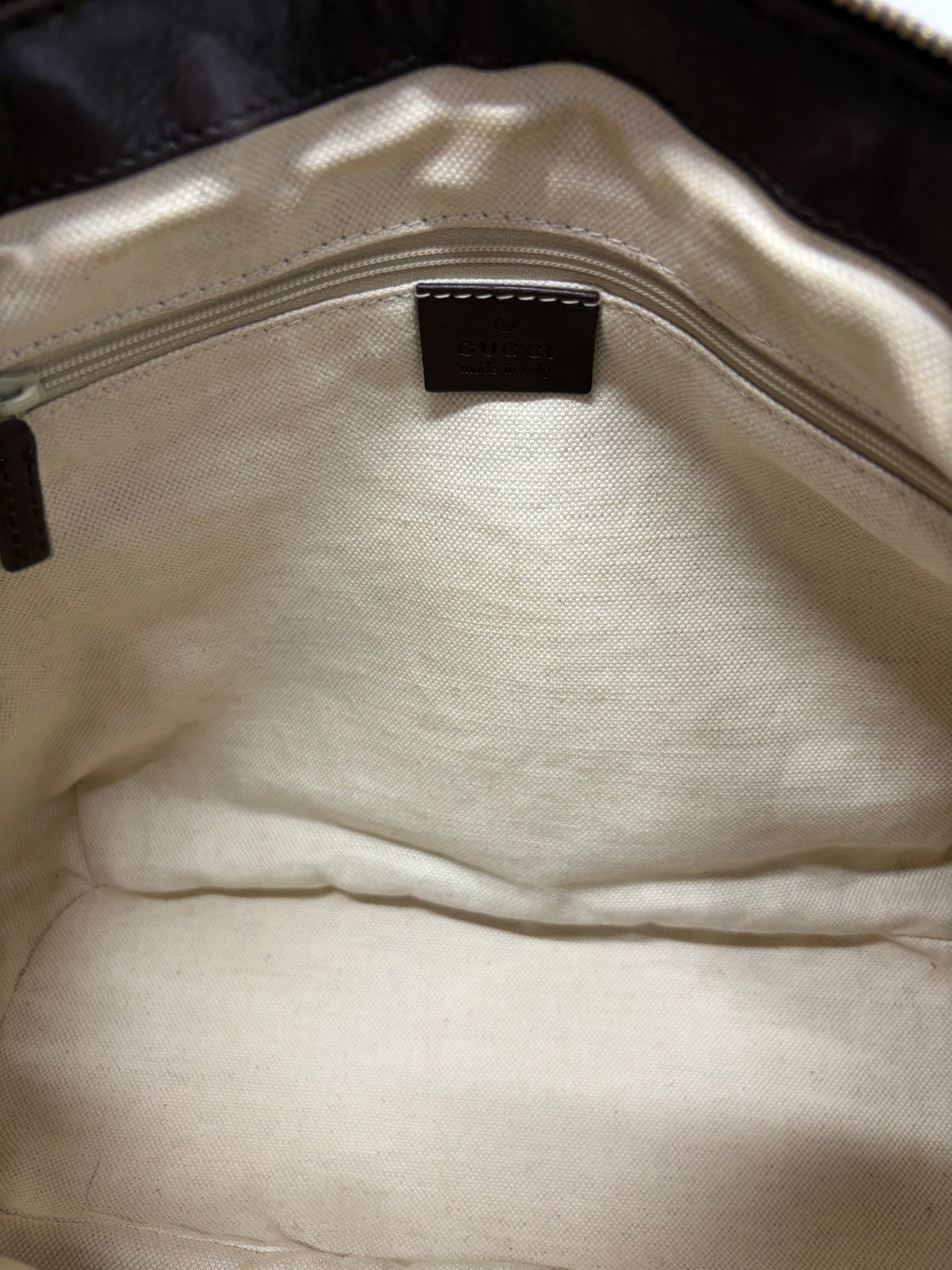 Gucci GG Guccissima suckey – Piel marrón chocolate Y bandolera