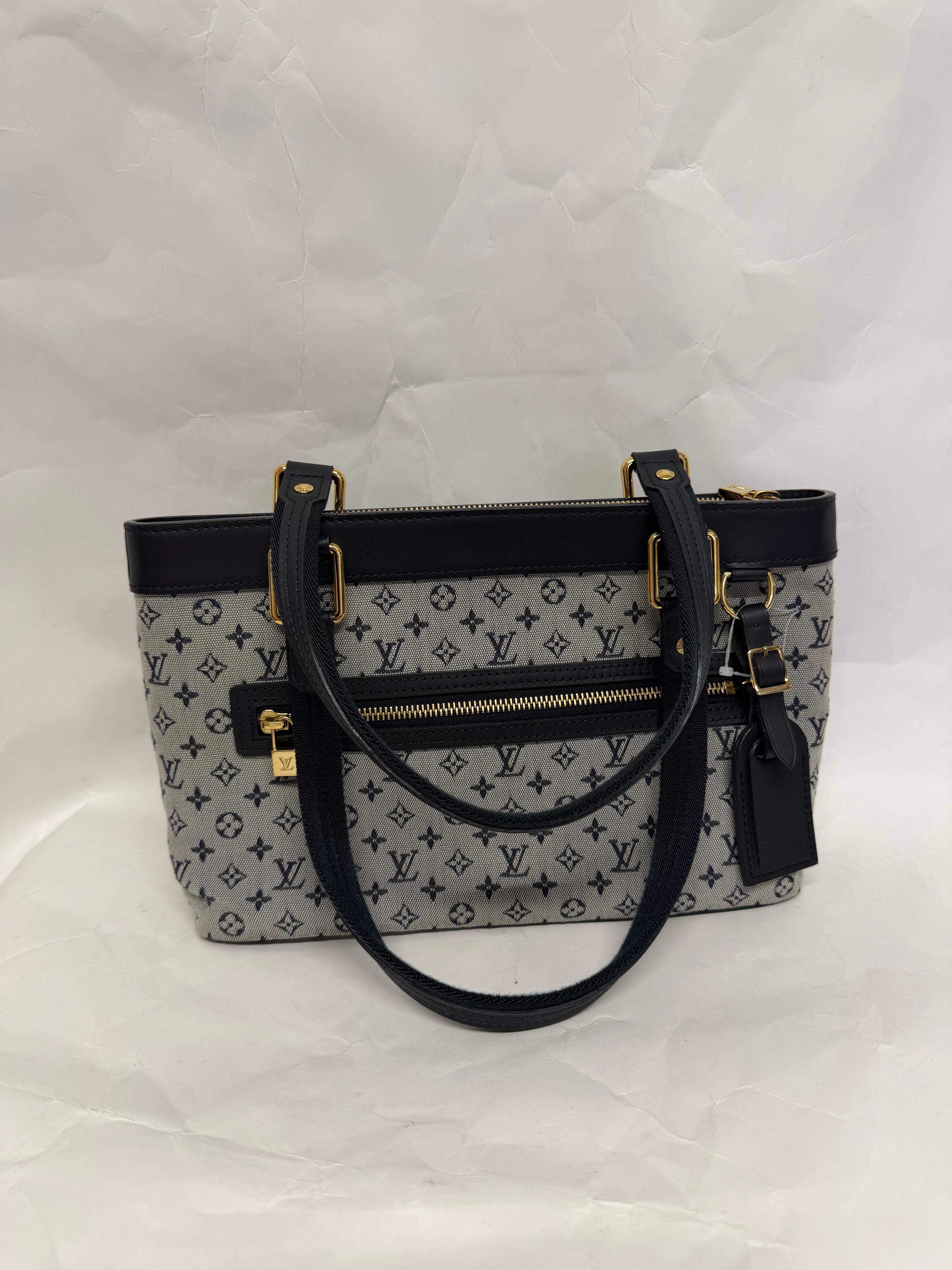 Louis Vuitton Mini Lin Lucille PM Navy