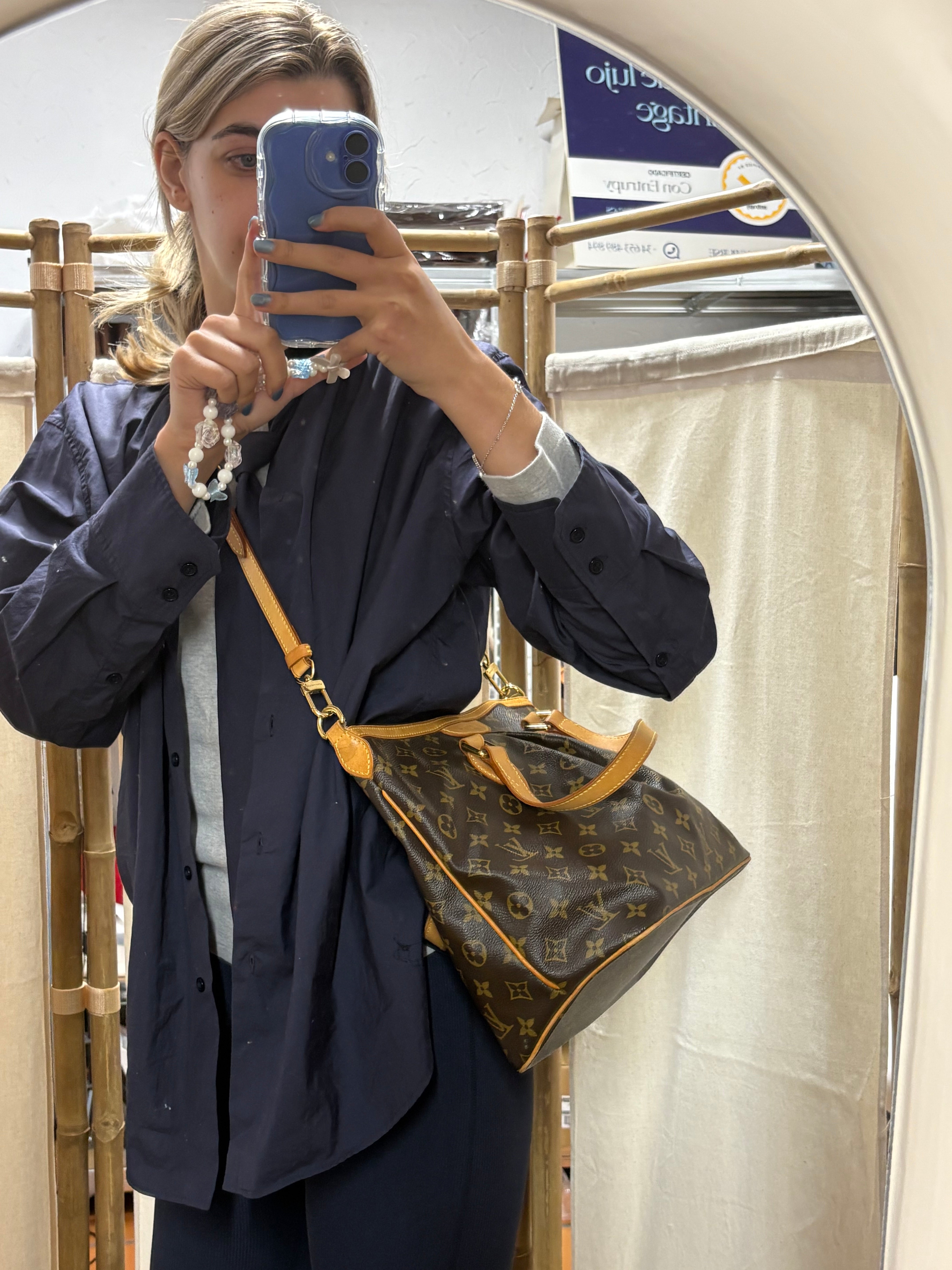 Louis Vuitton Palermo PM canvas monogram con bandolera original