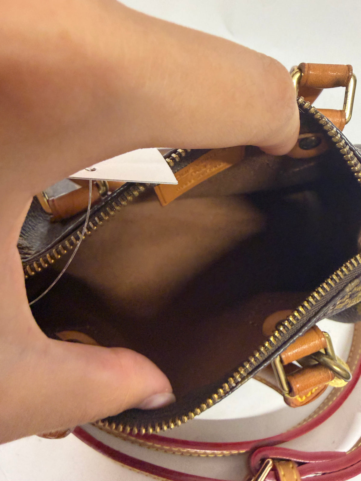 Louis Vuitton Mini Speedy HL Monogram Vintage TH0916