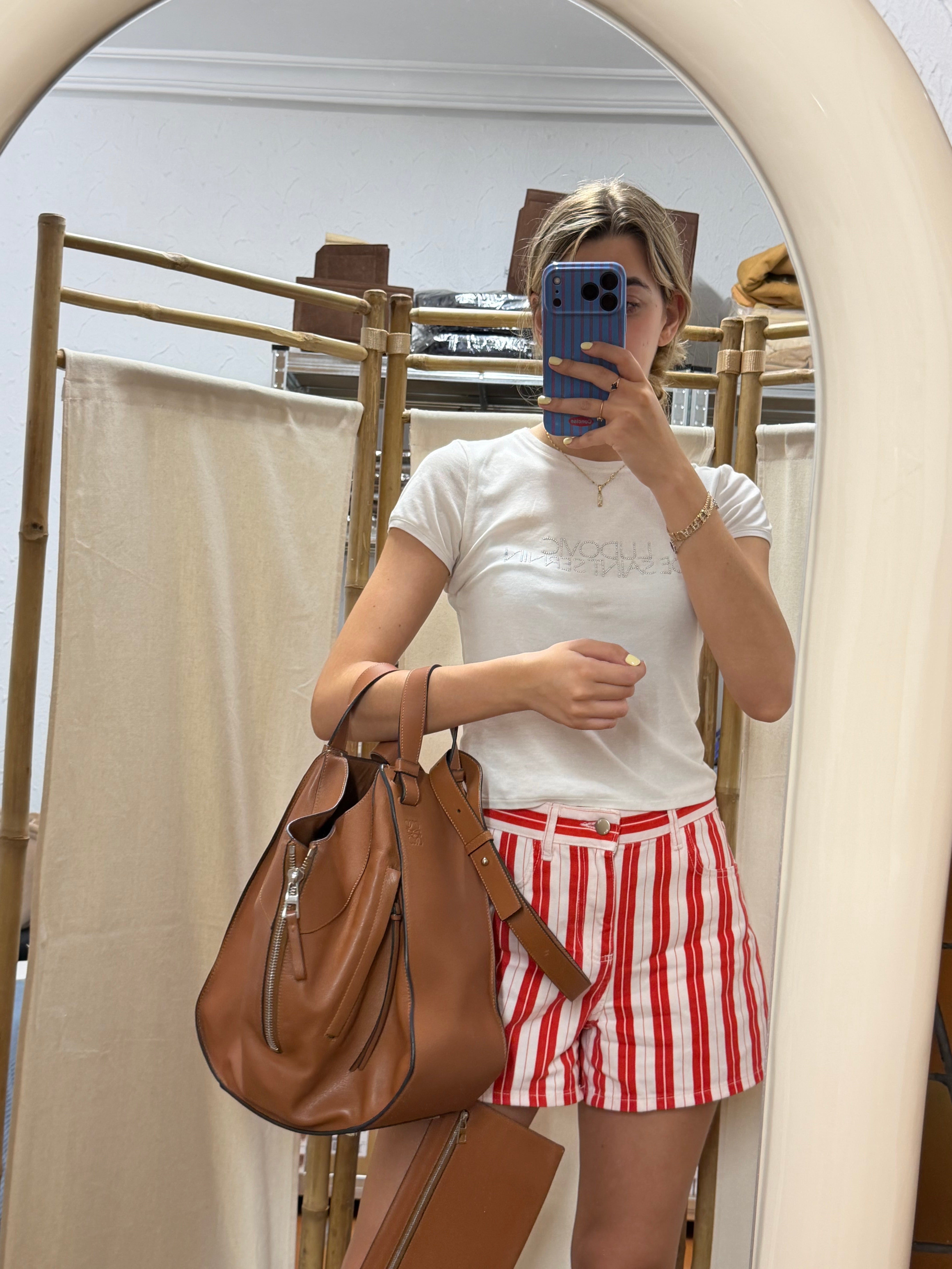 Loewe Hammock Bag Grande Camel con Pouch