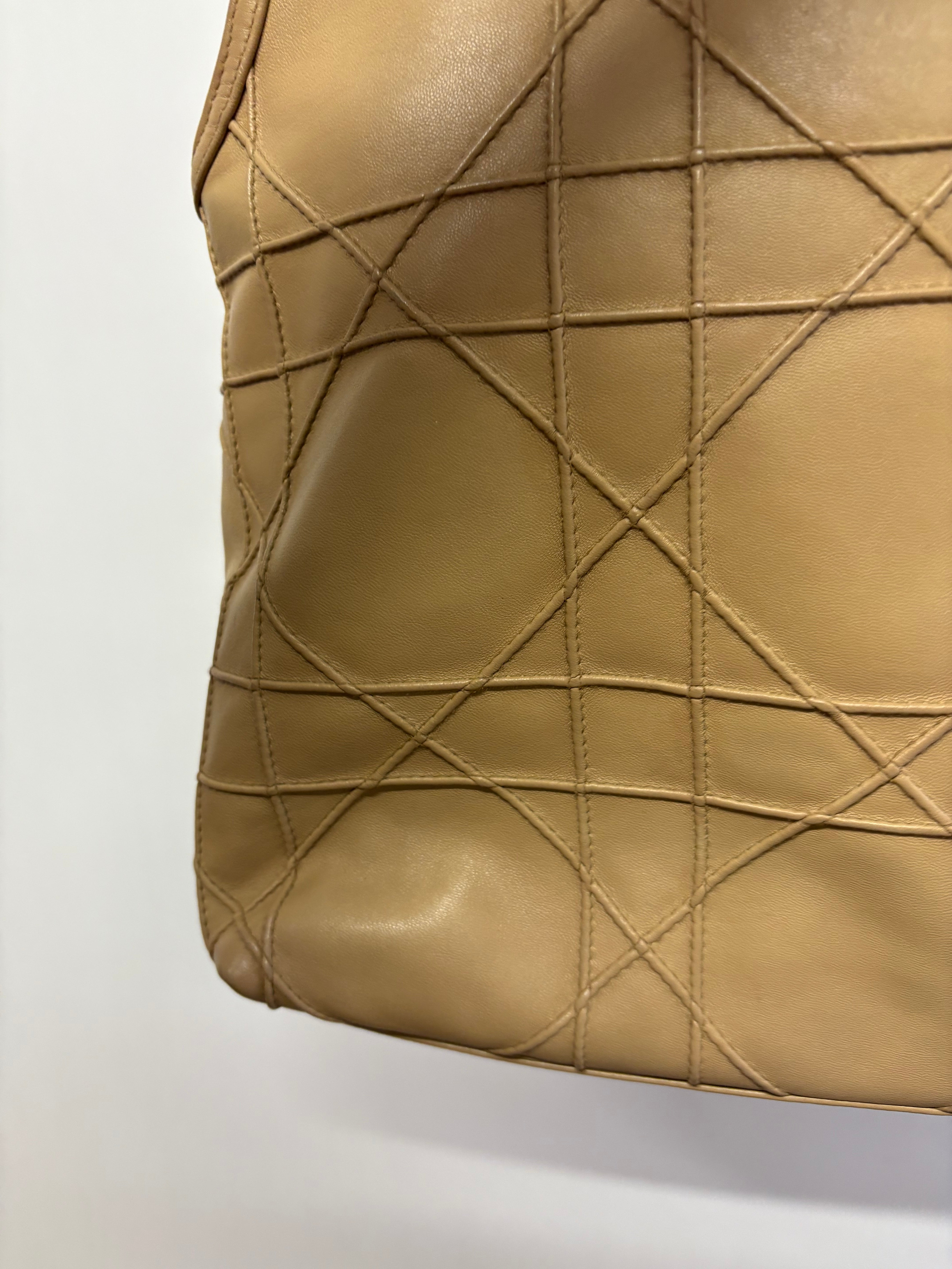 Dior Granville large tote beige camel bandolera