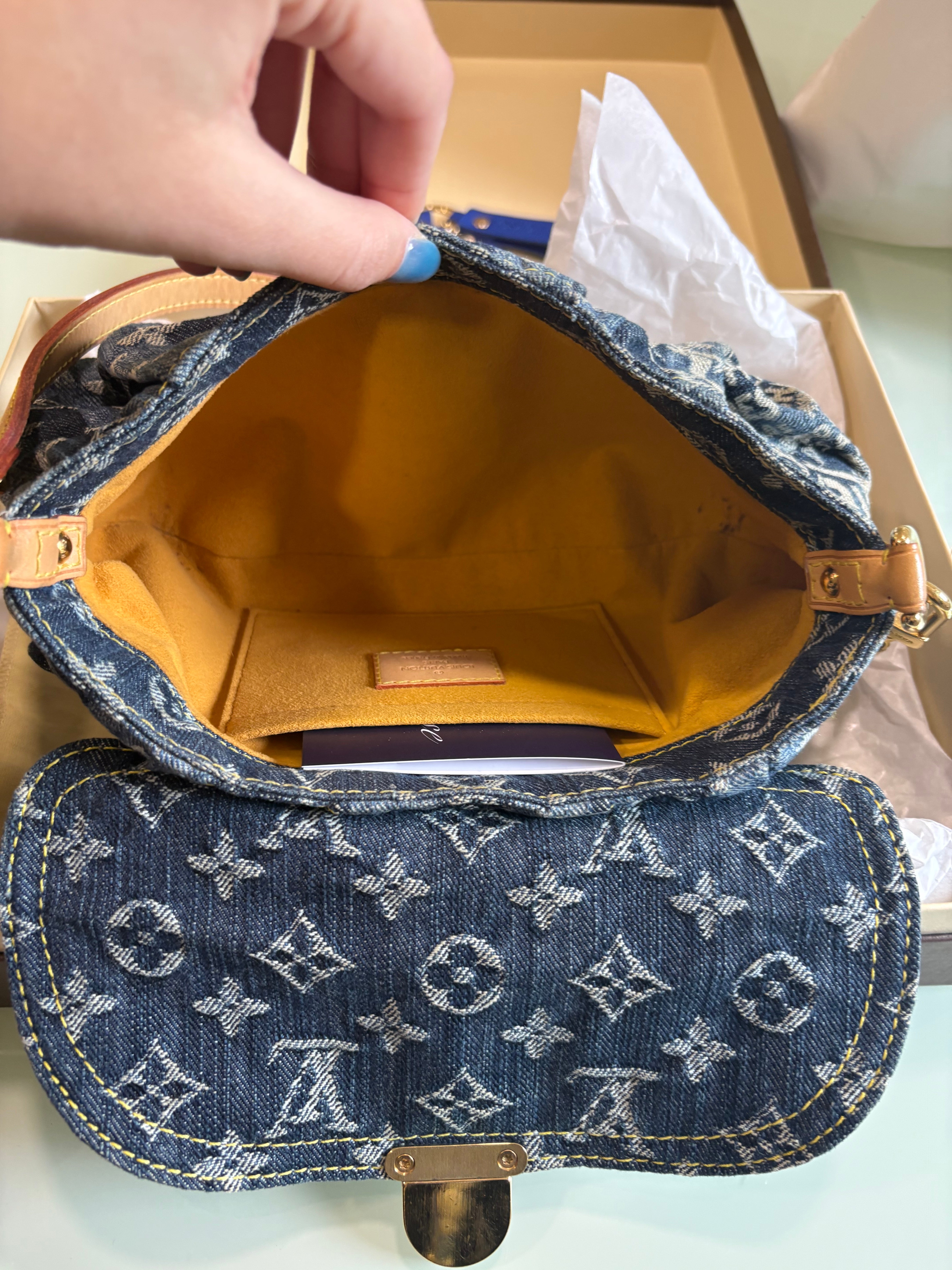 Louis Vuitton Pleaty Denim Monogram de la exclusiva Cruise Collection